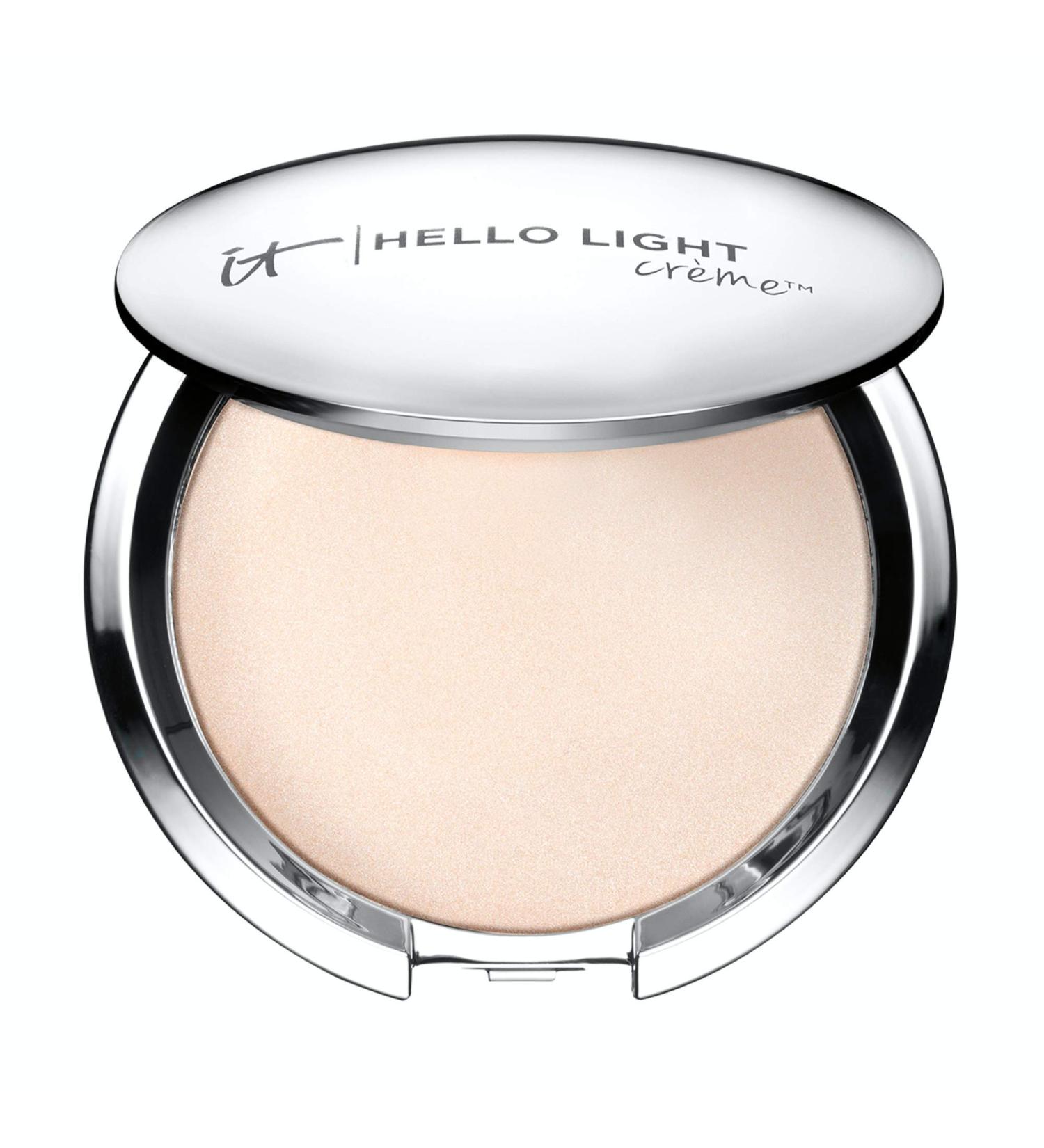 IT Cosmetics Hello Light Creme Luminizer - Anti-Aging Highlighter - Silk & Collagen Infused - 0.23 oz - Buy Online on GoSupps.com