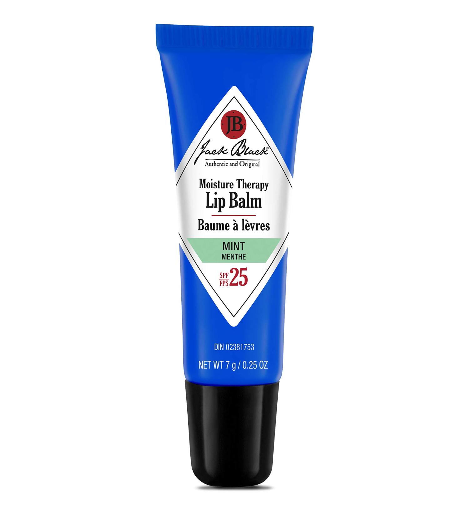 Jack Black Moisture Therapy Lip Balm SPF 25 Mint - Buy Online on GoSupps.com