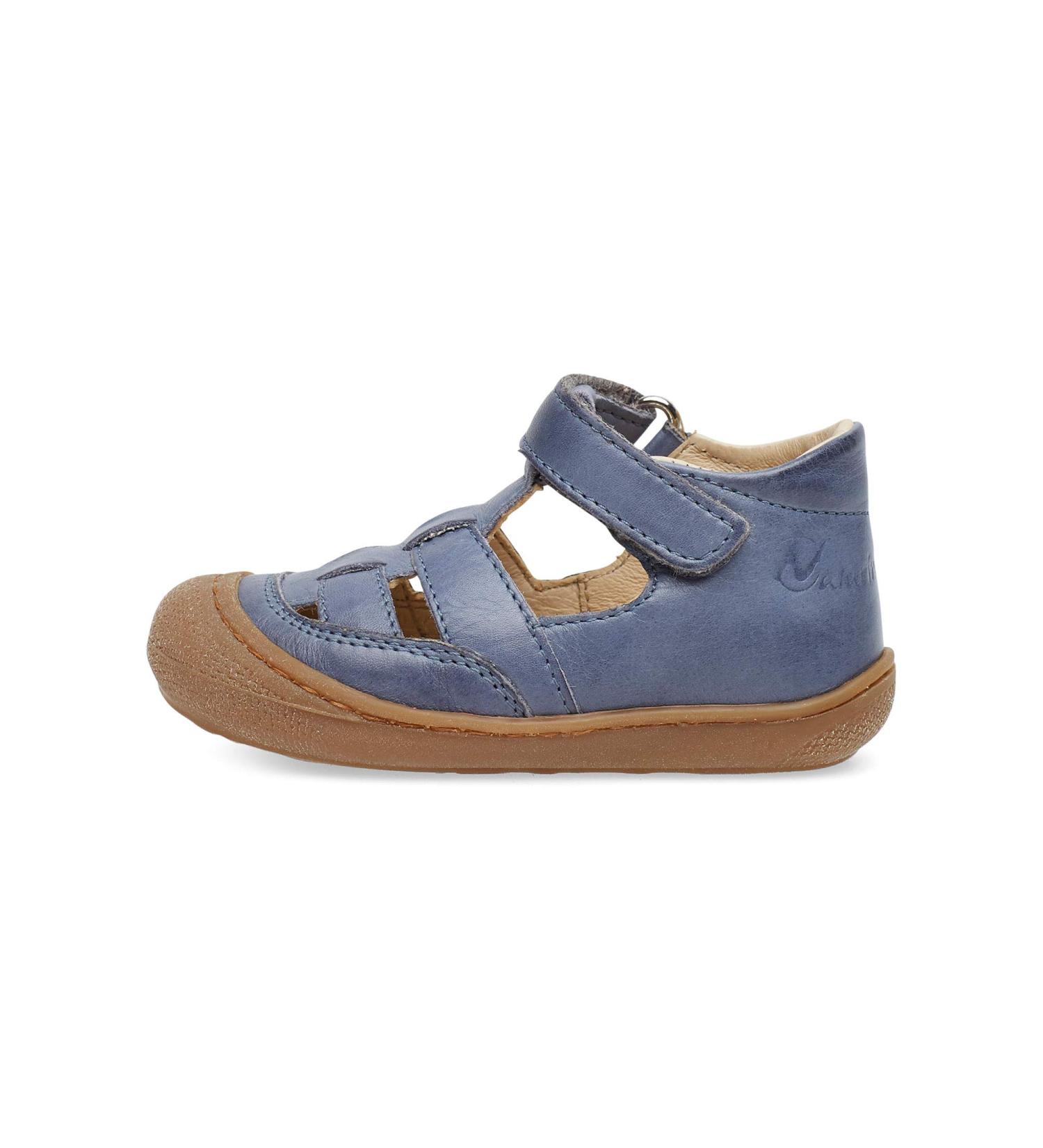 Naturino WAD Leather Closed-Toe Shoes - Size 8.5 UK Child - Skyblue - Buy Online on GoSupps.com