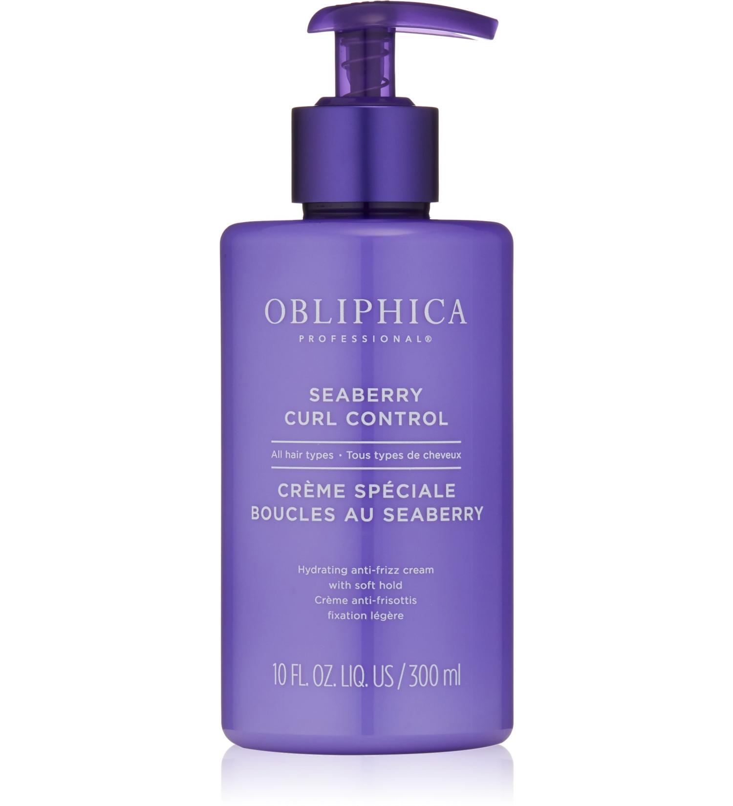 Obliphica Professional Seaberry Curl Control Cream  10 Fl Oz