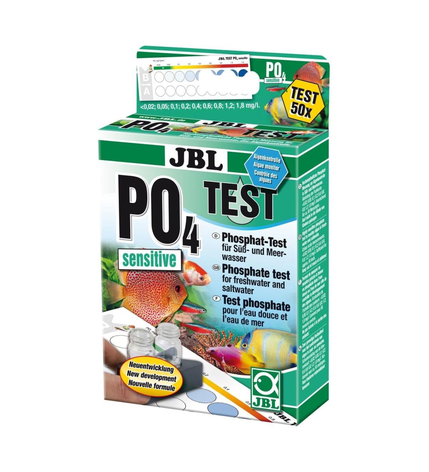 JBL 2540800 PO4 Phosphate Test Set - Accurate Testing for Phosphate Levels | International Shipping - Buy Online on GoSupps.com