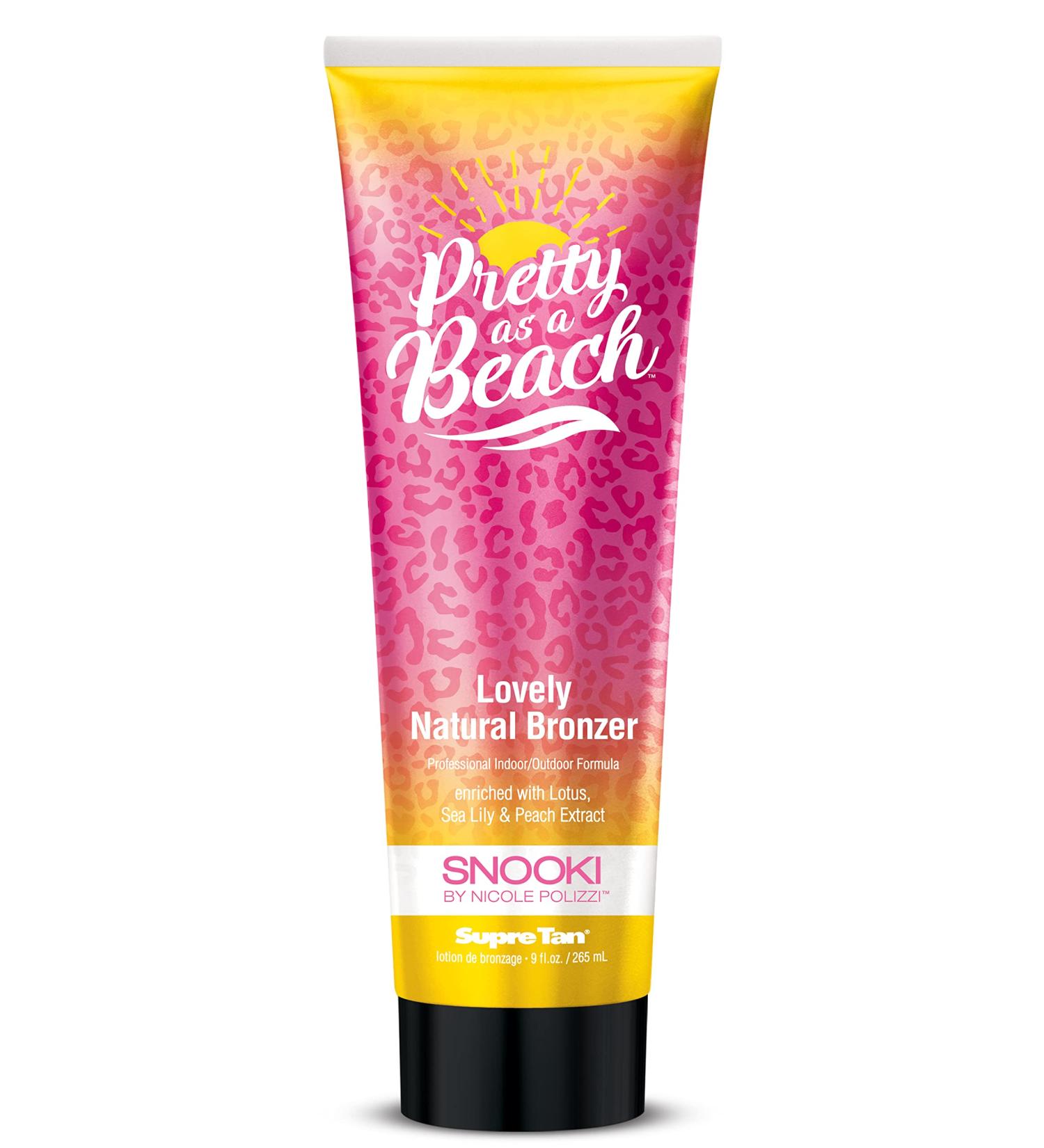 Supre Snooki Pretty As A Beach Natural Bronzer 9oz - Indoor/Outdoor Formula - Buy Online on GoSupps.com