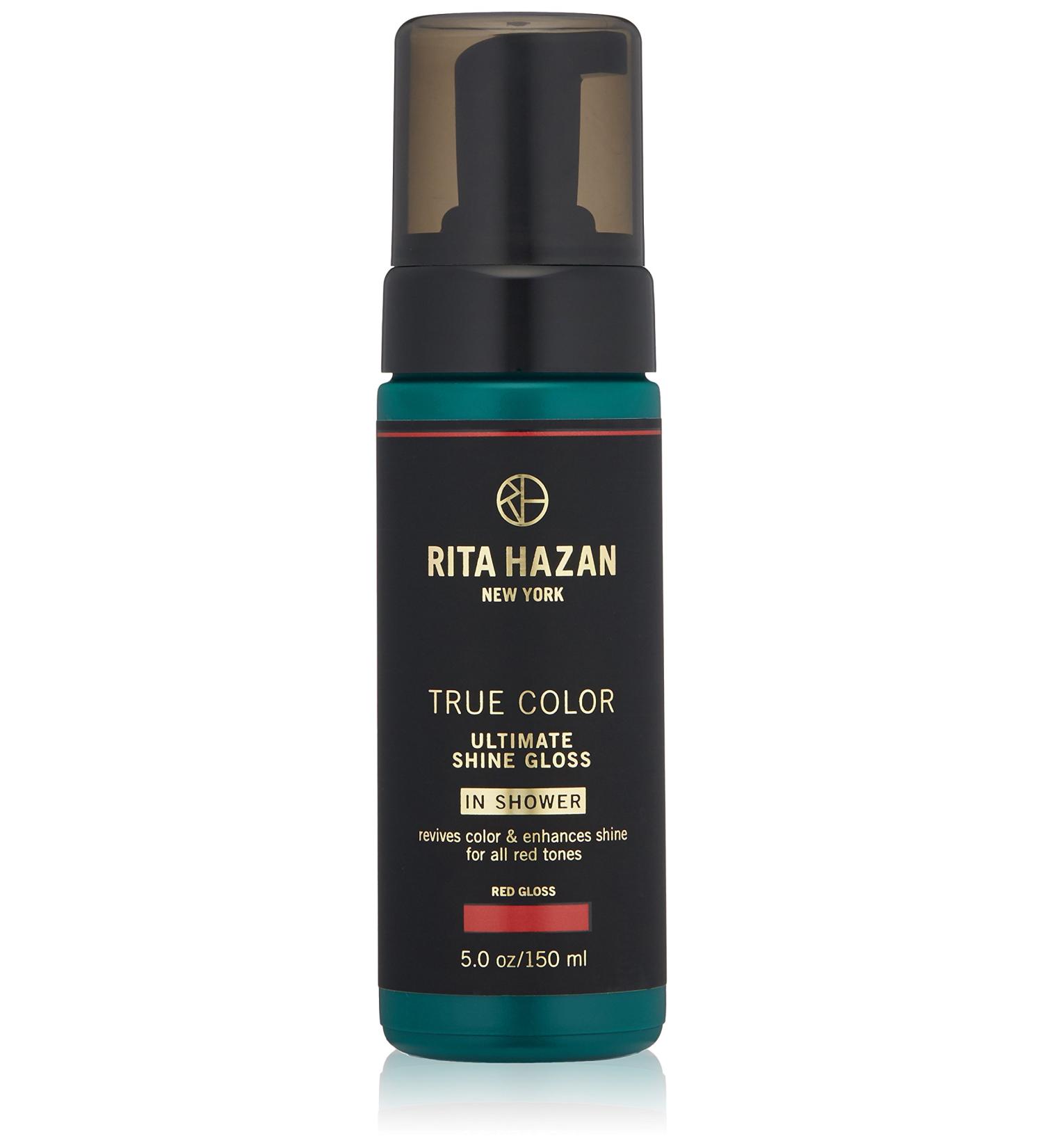 Rita Hazan Ultimate True Color Shine Gloss - Boost Hair Color with Healthy Hair Shine - Glazy Hair Treatment - New Package Design - 5 oz. Red Hair Gloss - Buy Online on GoSupps.com
