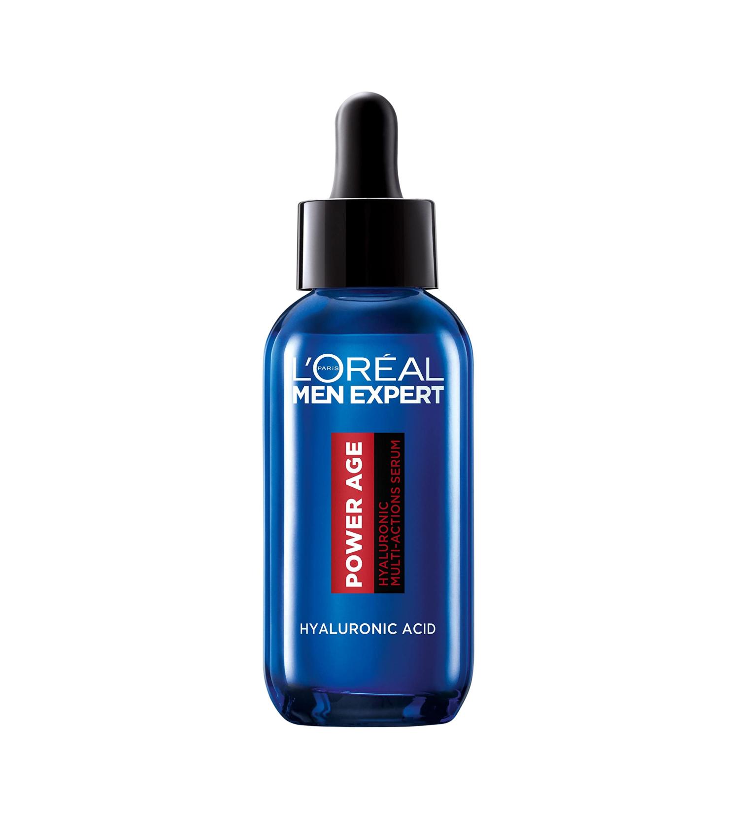 MEN EXPERT POWER AGE anti-aging hyaluronic serum 30 ml - Buy Online on GoSupps.com