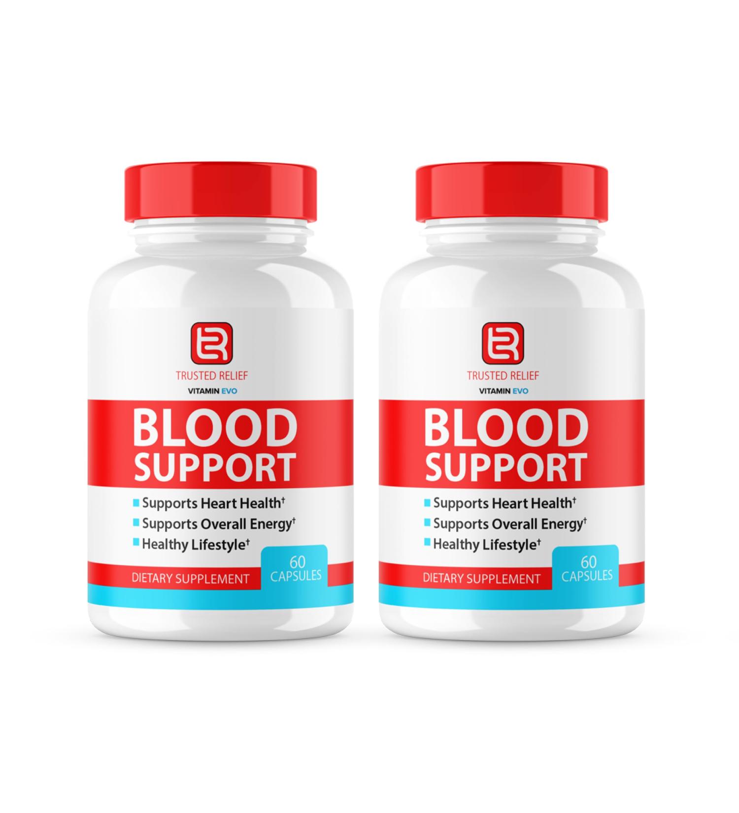 (2 Pack) Trusted Relief Blood Support Capsules Trusted Relief Advanced Strength Glycogen Reviews Healthy Levels Support Supplement TrustedRelief Maximum Blood Support Formula Supplement (120 Caps) - Buy Online on GoSupps.com