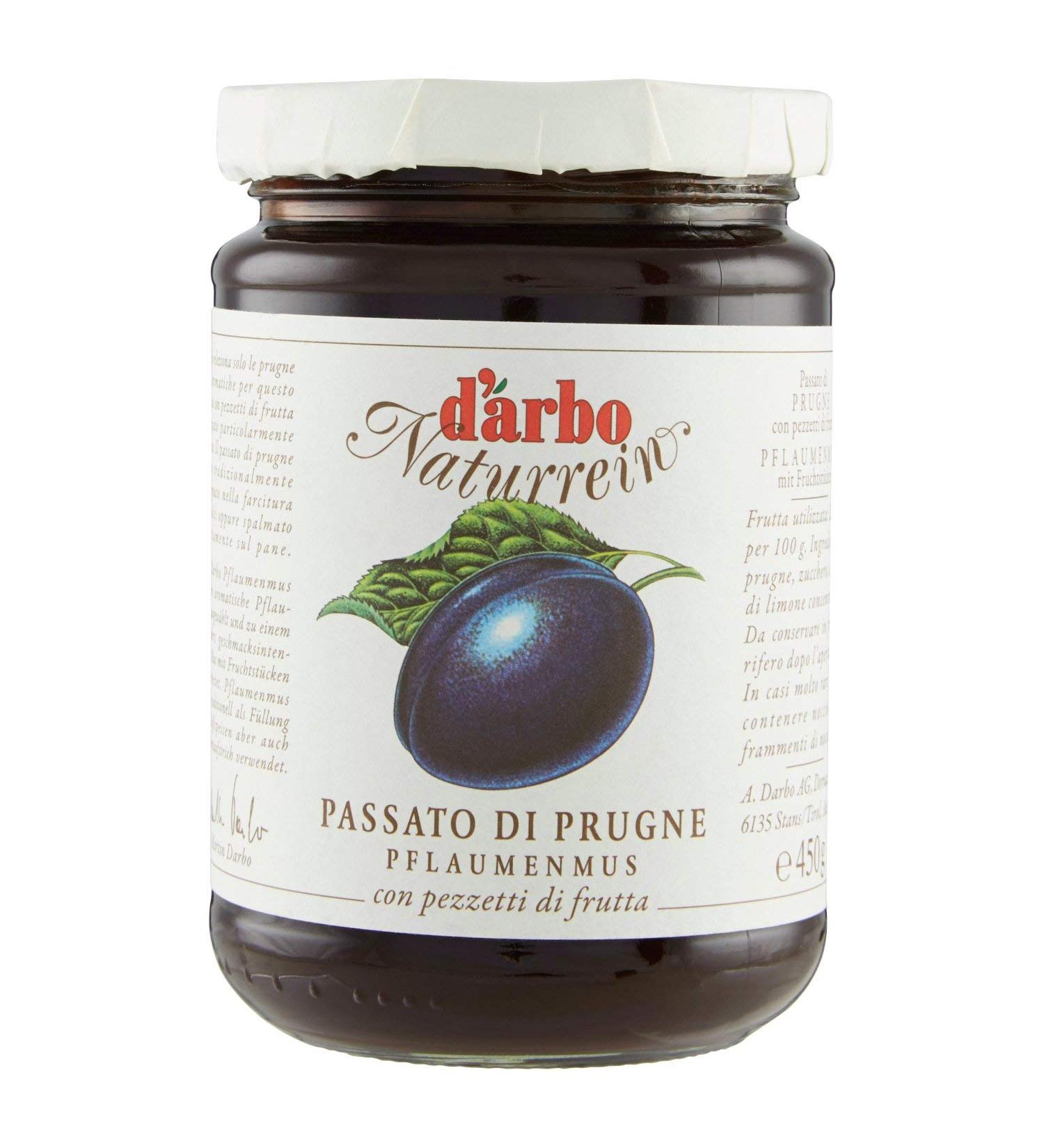  Darbo Darbo Naturrein Delikatess Powidl (Plum) 450 g - Buy Online on GoSupps.com