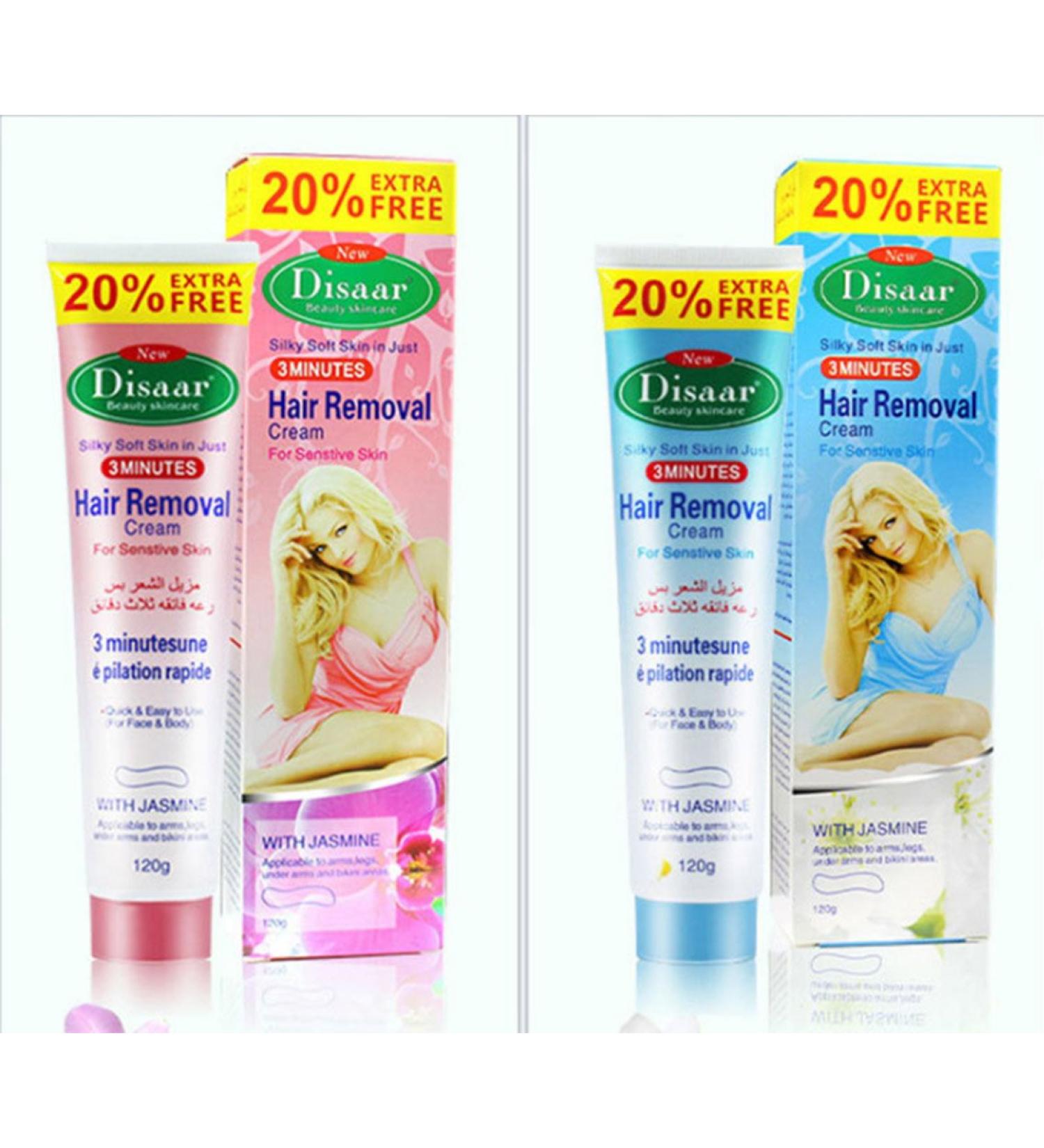 DISAAR Hair Removal Inhibitor Cream 120g - Best Permanent & Fast Results | Shop Now - Buy Online on GoSupps.com