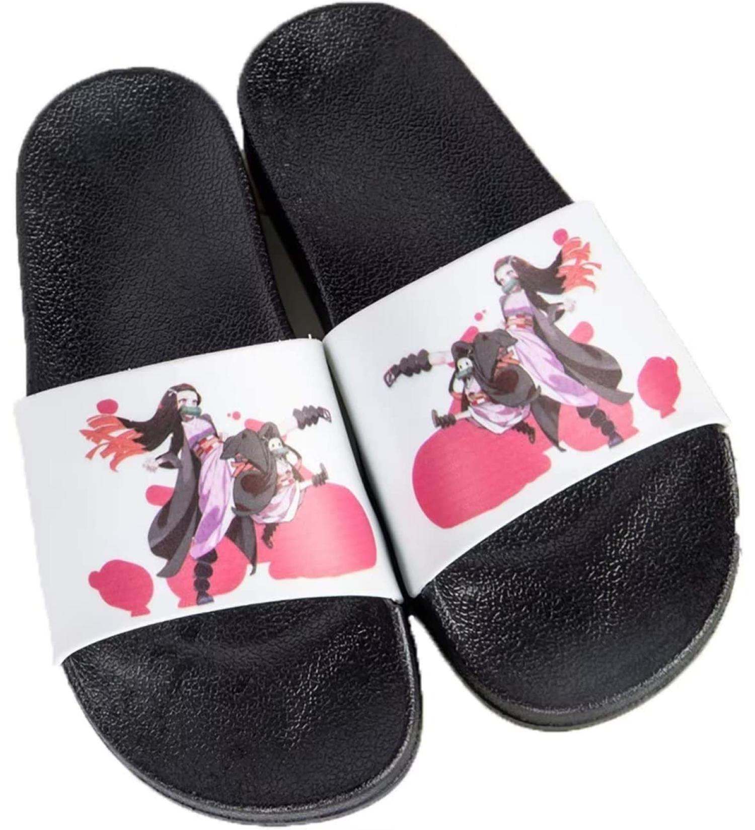 JUNG KOOK Anime Slippers Non-Slip Cosplay Slide Sandals White - BTS Inspired - Size 6-9 US - Buy Online on GoSupps.com