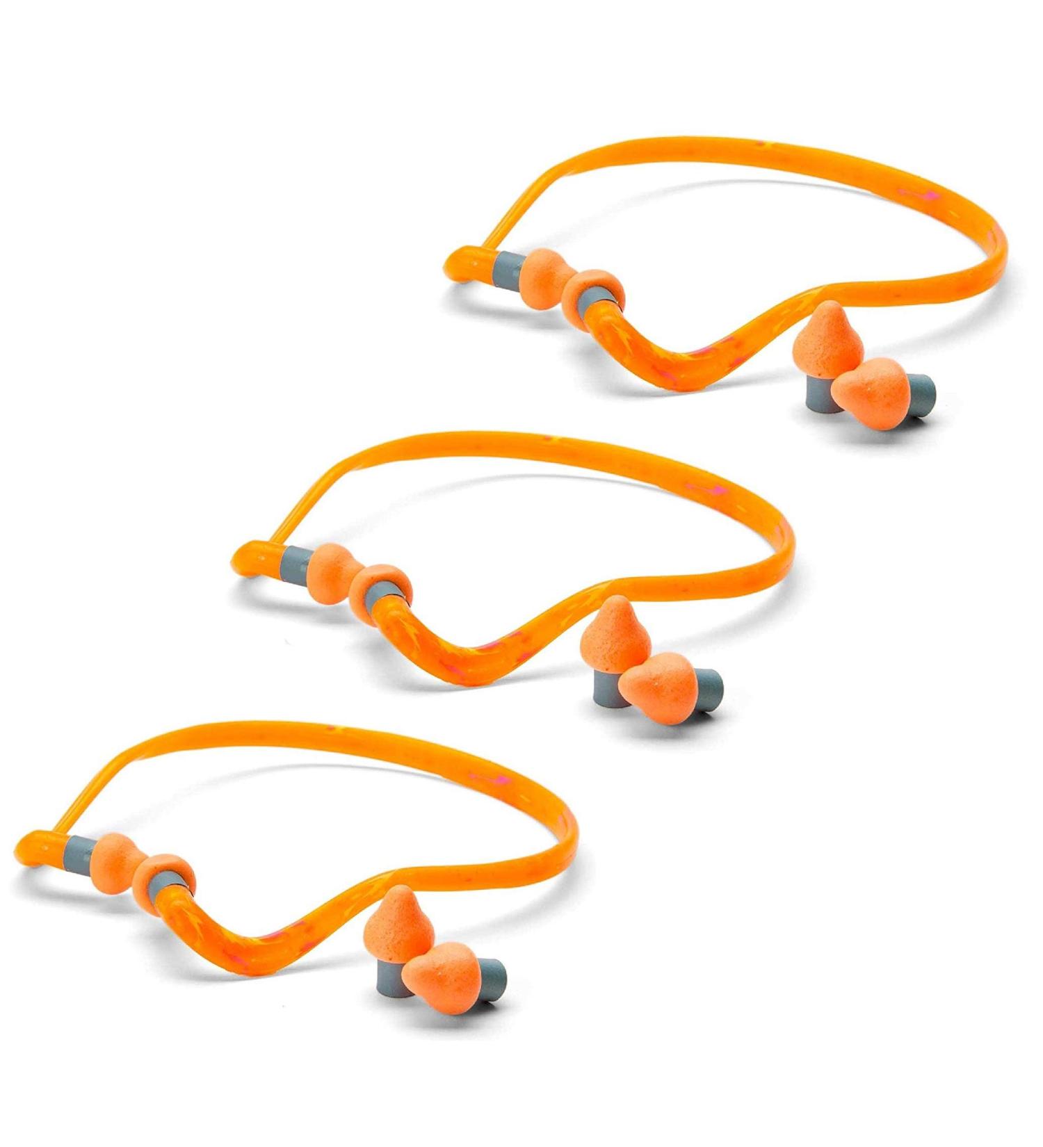 Howard Leight Quiet Band Shooting Earplugs 3 Pairs - Includes 3 Single Bags + 3 Extra Pairs - Buy Online on GoSupps.com