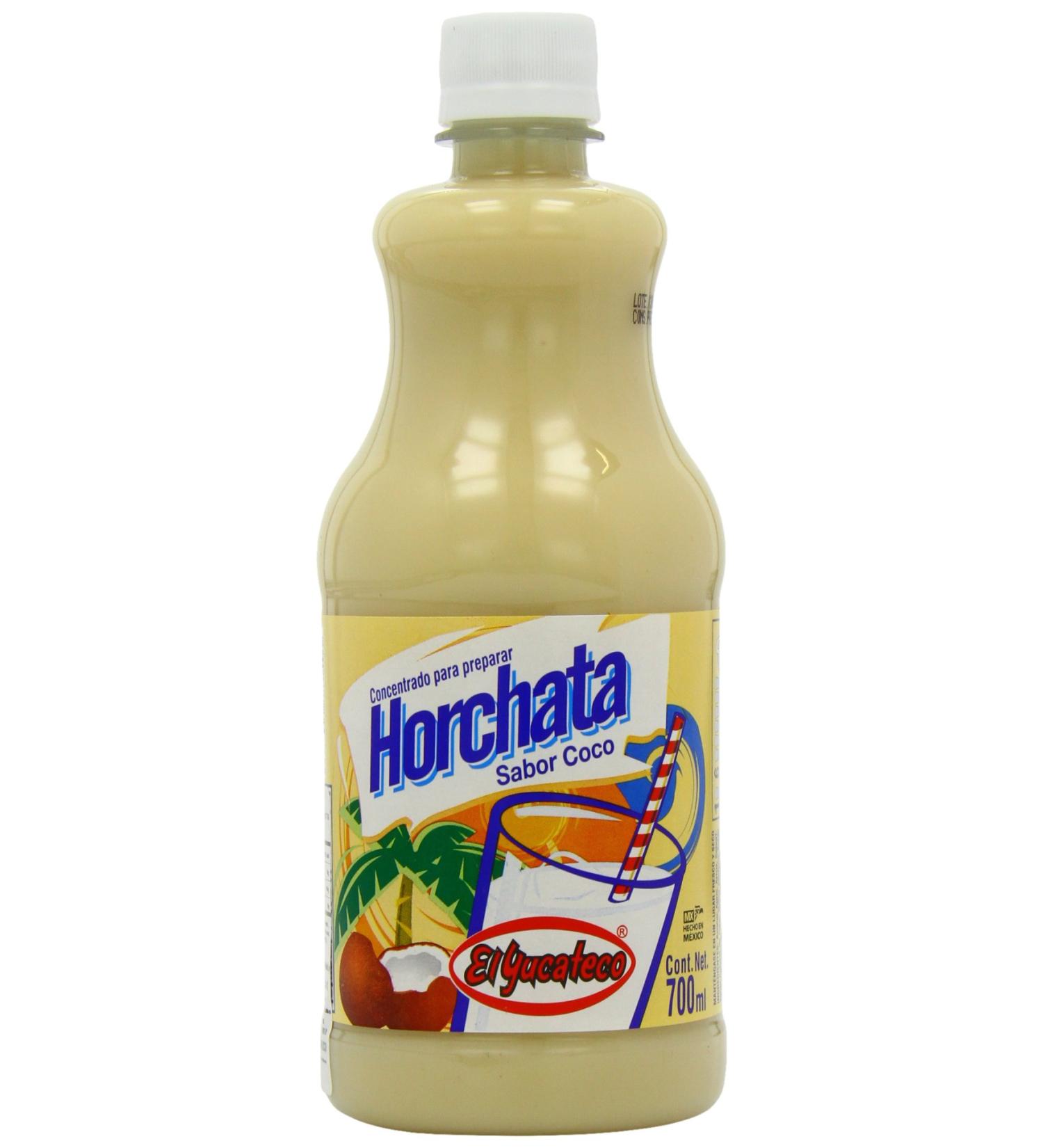 MexGrocer El Yucateco Horchata Coconut Concentrate Mix 700 ml - Buy Online on GoSupps.com