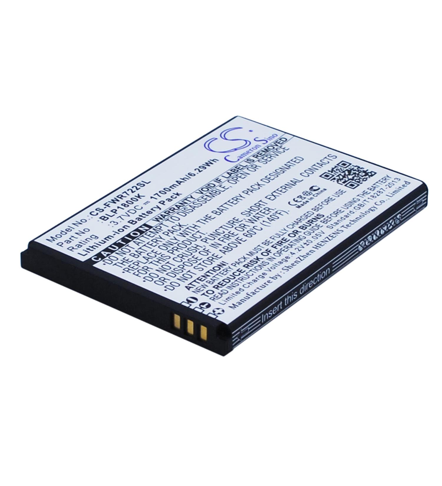 1700mAh Replacement Battery for Franklin Wireless BLP1800K R722 R774 R775 - Long-lasting Power - Buy Online on GoSupps.com