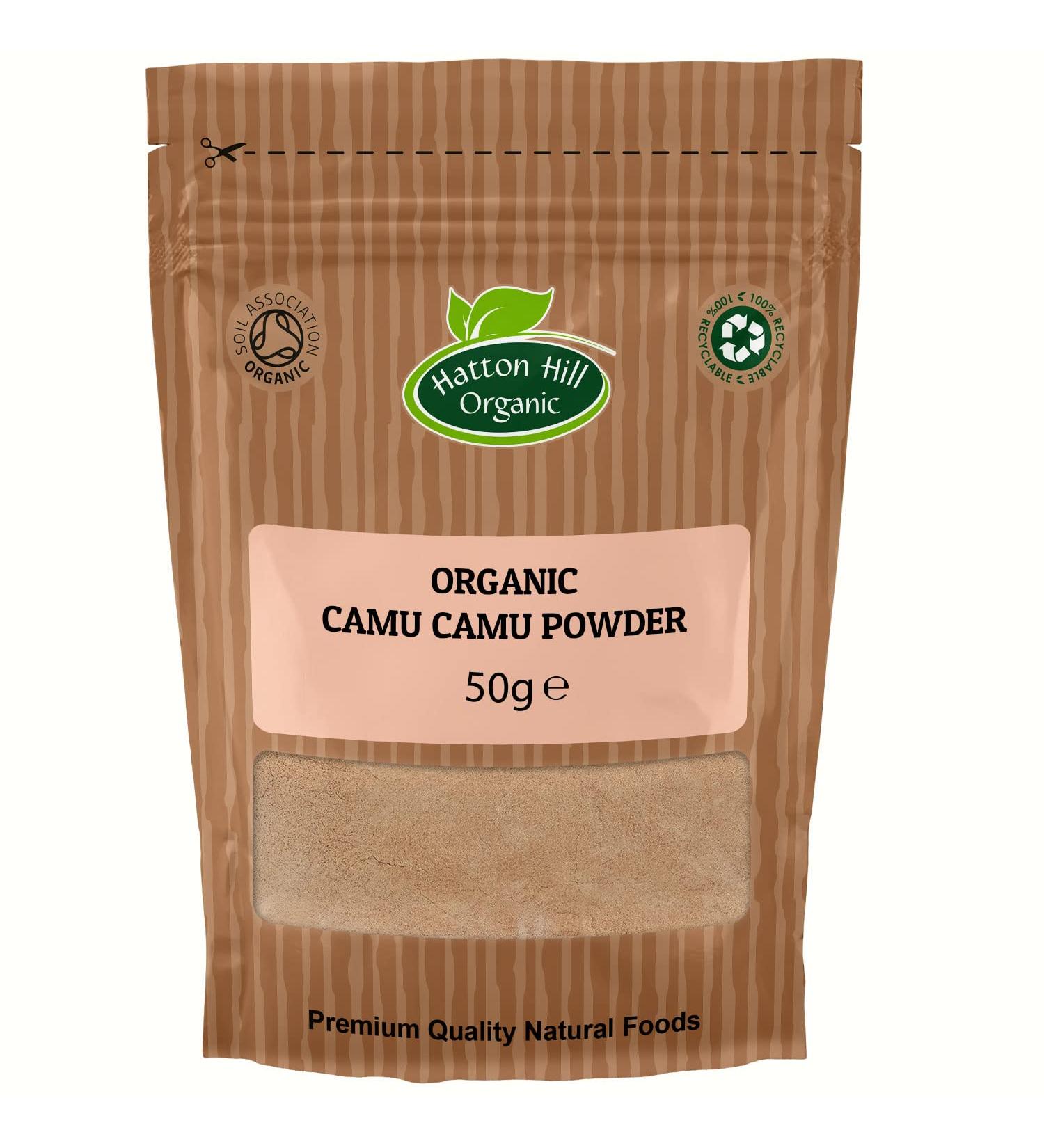 Organic Camu Camu Powder 50g by Hatton Hill Organic - Buy Online on GoSupps.com