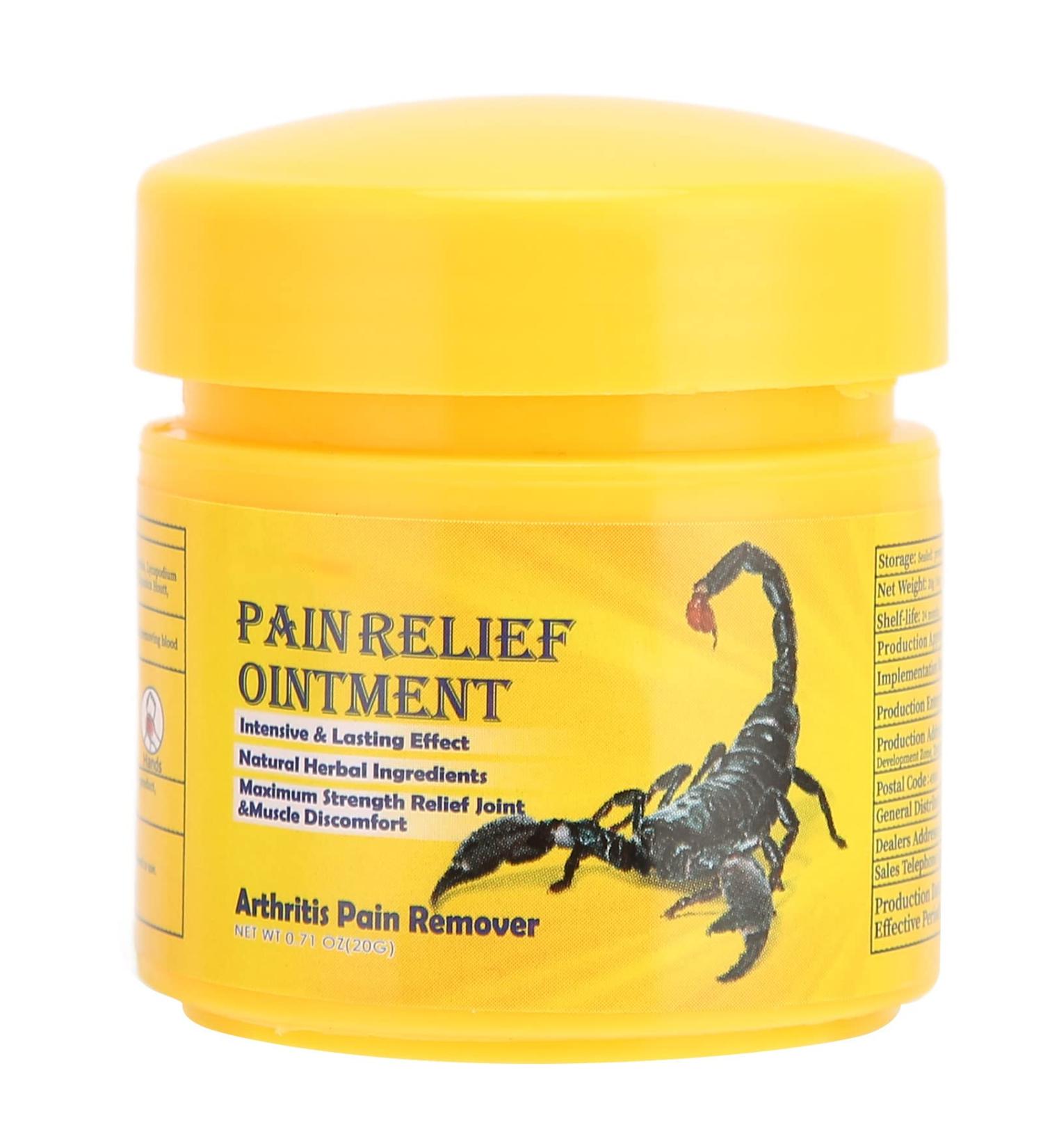 Pain-Relieving Cream - Effective Joint Pain Ointment for Muscle Strain & Discomfort (0.71 oz) - Buy Online on GoSupps.com