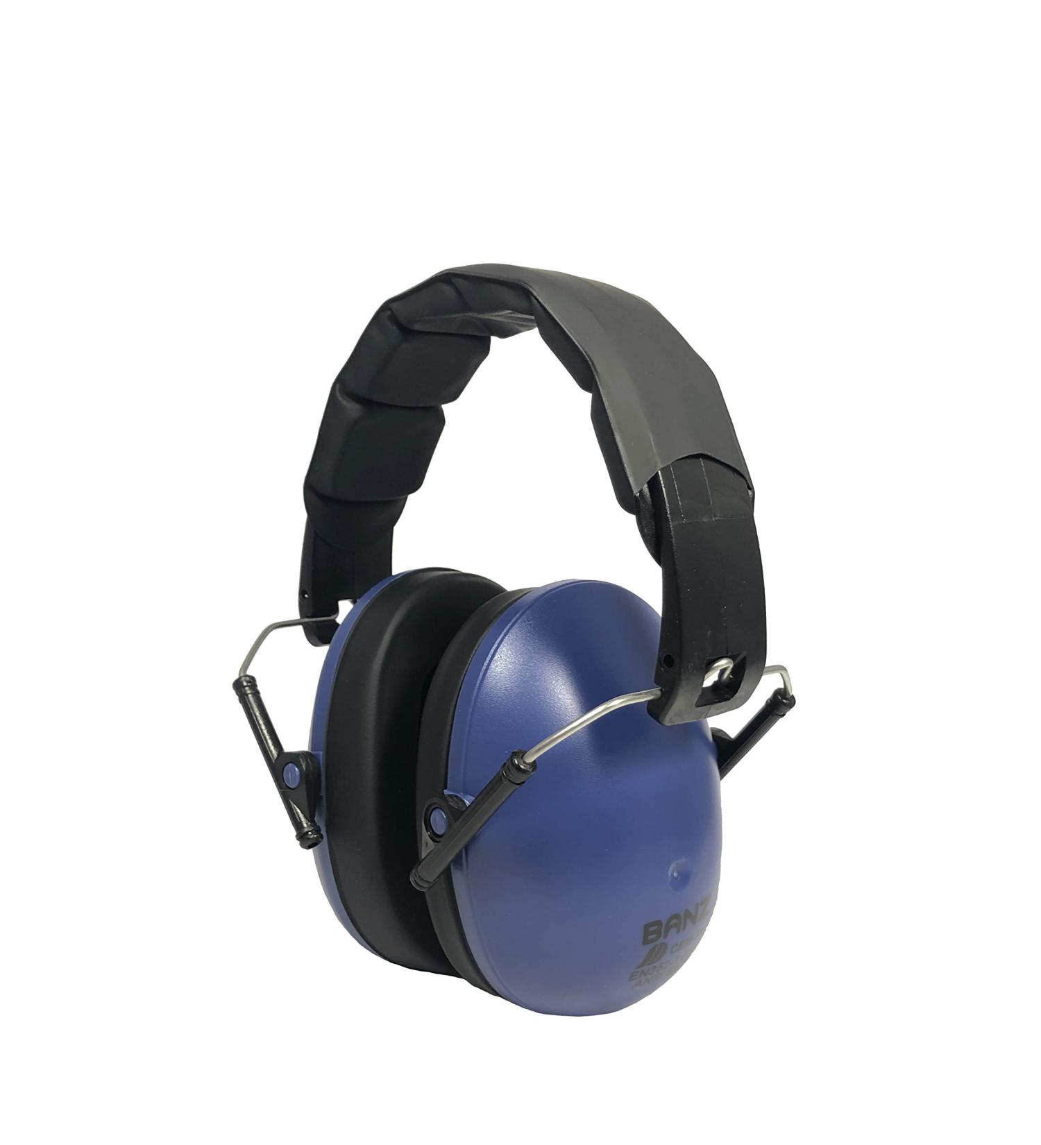 BANZ Kids Headphones Earmuffs | Adjustable Hearing Protection for Children | Block Noise at Fireworks, Sporting Events, Concerts, Movies | Navy - Buy Online on GoSupps.com