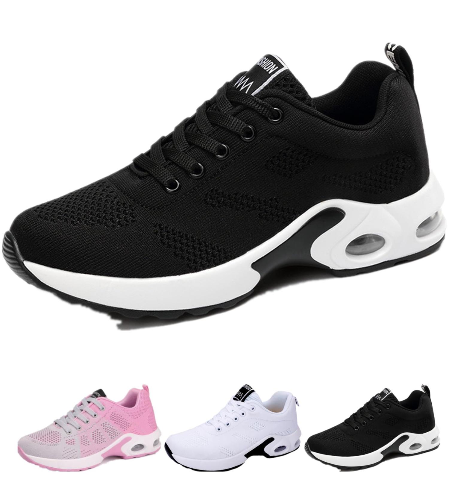 Buy Donubiiu Orthoback Shoes for Women | Pro-Ergonomic Cloudwalk Pain Relief - Orthopedic Shoes EU Size 42 - Black - Buy Online on GoSupps.com