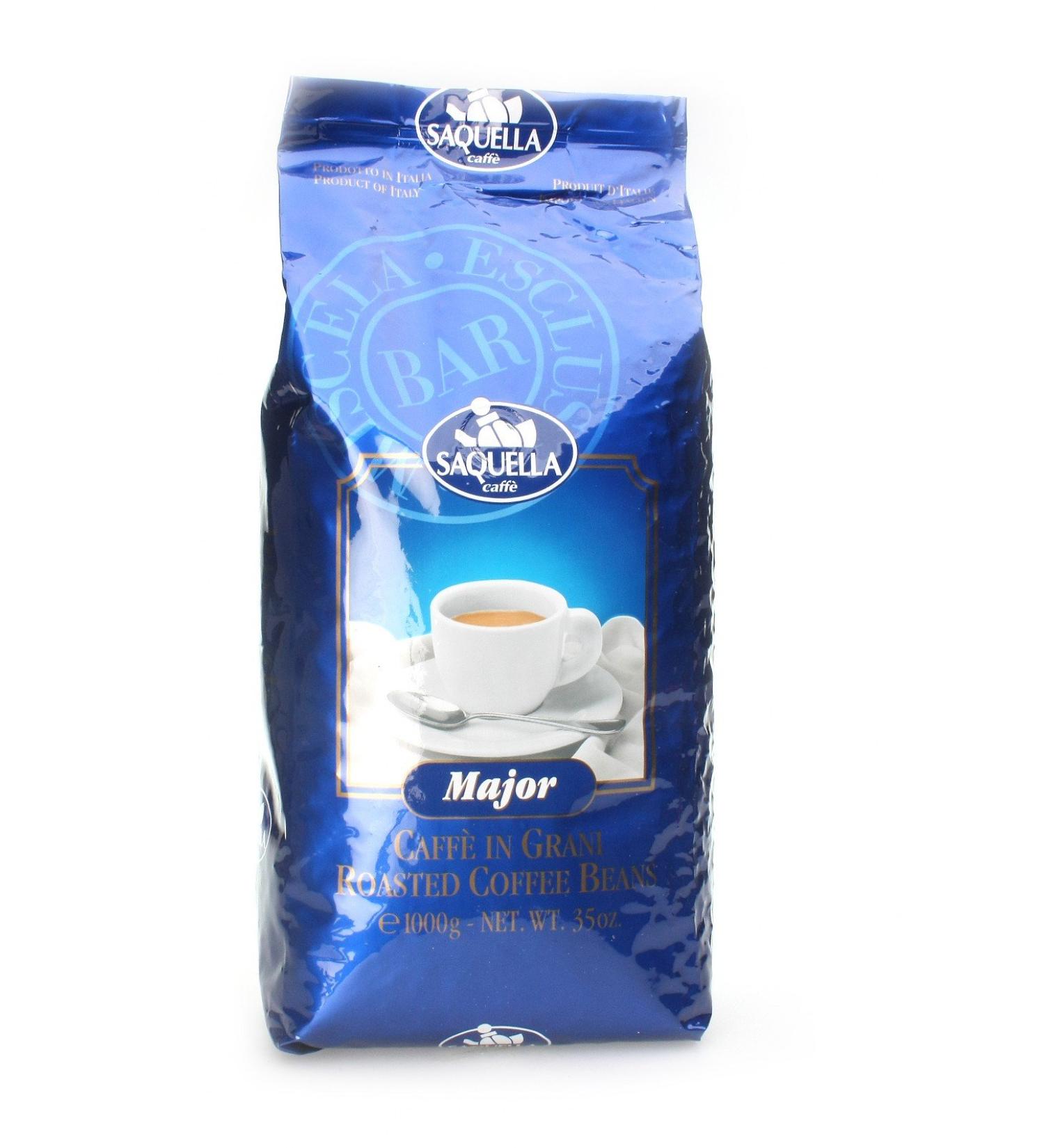  Saquella Saquella Espresso Major Bar Delikat Sustainable Cream 1kg Whole Bean - Buy Online on GoSupps.com