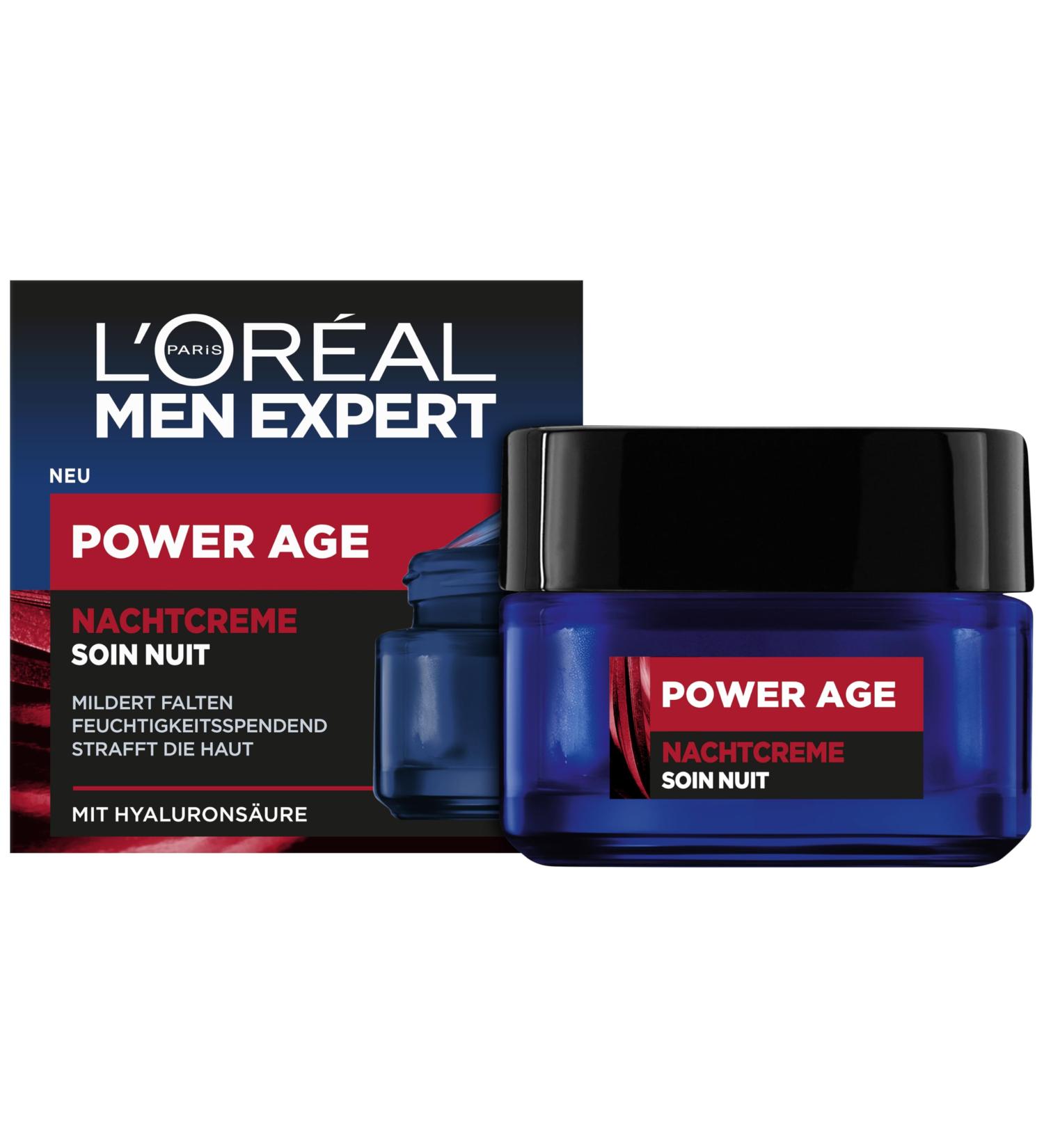 L'Oréal Men Expert Power Age Hyaluronic Acid Night Care - 50ml