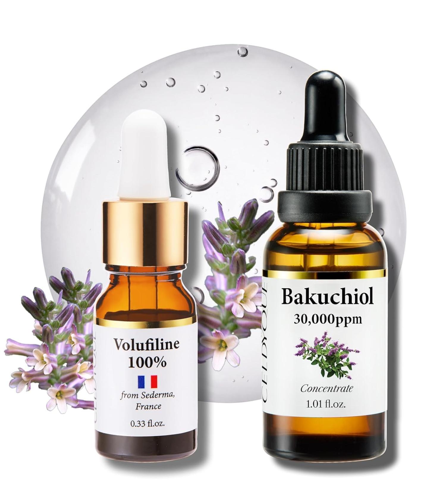 100% Pure Volufiline & Bakuchiol 30 000 ppm Concentrate Serum - Skin Firming Solution High Potency Retinol Alternative | Anti-Wrinkle Boosts Collagen for Aging Sagging Mature Skin - Buy Online on GoSupps.com