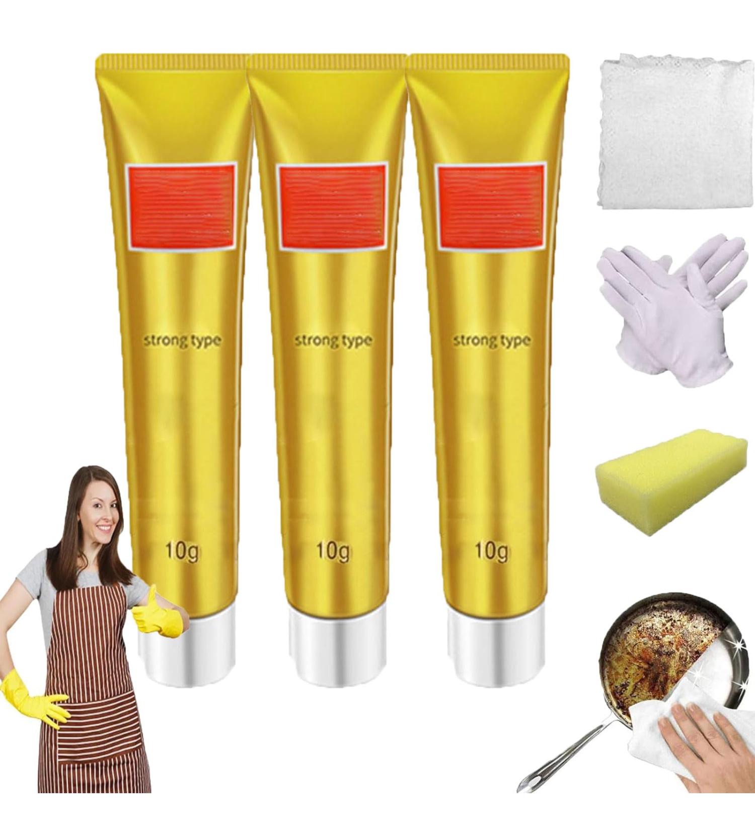 liucocotos Raturv Metal Polish Cream Raturv Chrome Polish Instashine Metal Polish Cream Metal Polishing Paste Chrome Polish and Rust Remover for Stainless Steel (3 Set) - Buy Online on GoSupps.com