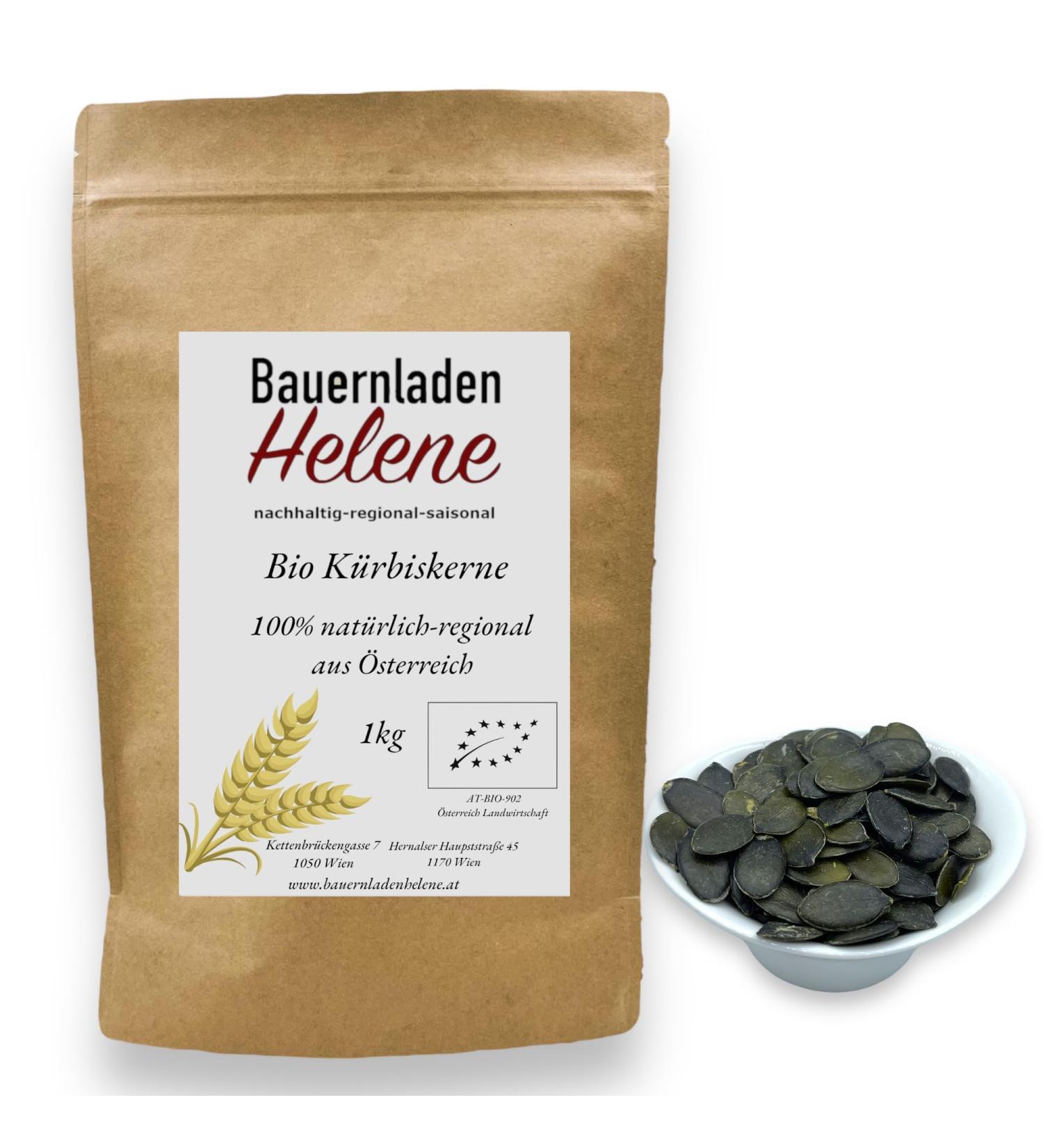 High-Quality Organic Pumpkin Seeds | 1kg Healthy Snack | Pure Nature from Organic Farming - Buy Online on GoSupps.com