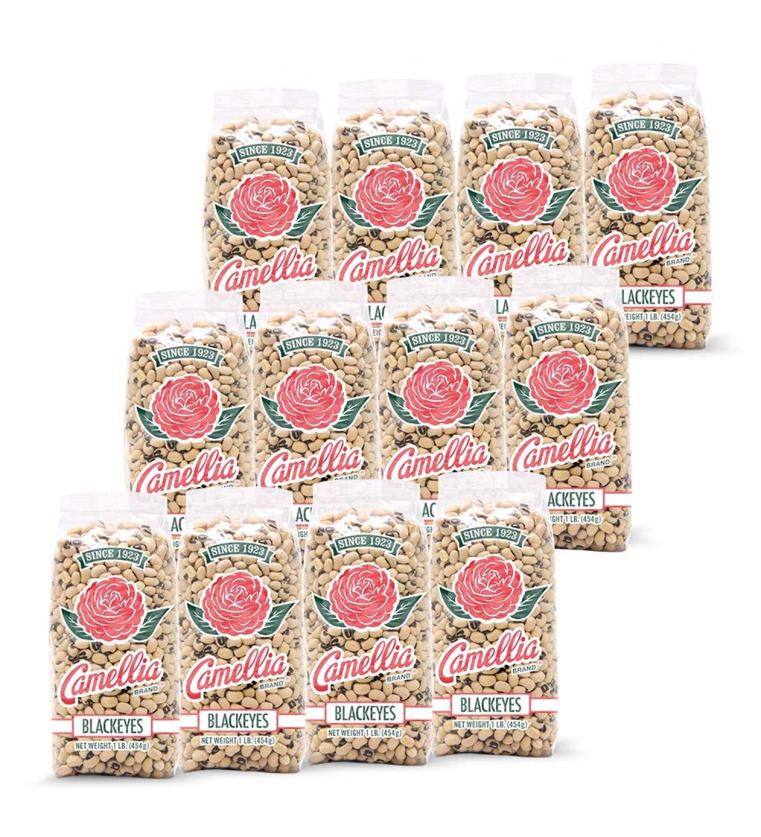 Camellia Brand Dried Black Eye Peas  1 Pound (Pack of 12) - Buy Online on GoSupps.com