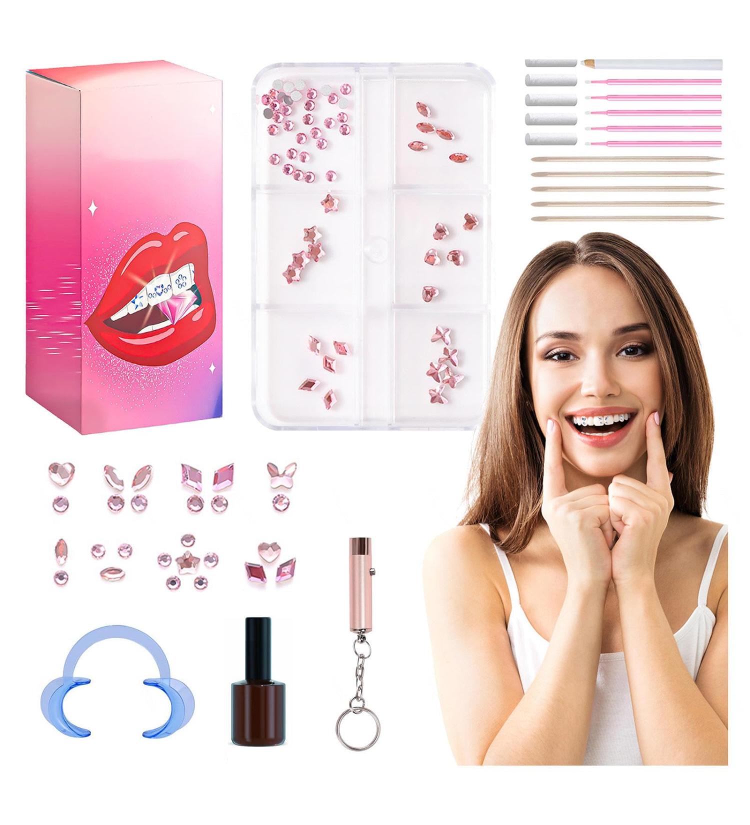 Buy TYBEITAO Tooth Gems - 8 Styles of Stunning Tooth Jewelry | Sparkling Teeth Creations - Buy Online on GoSupps.com