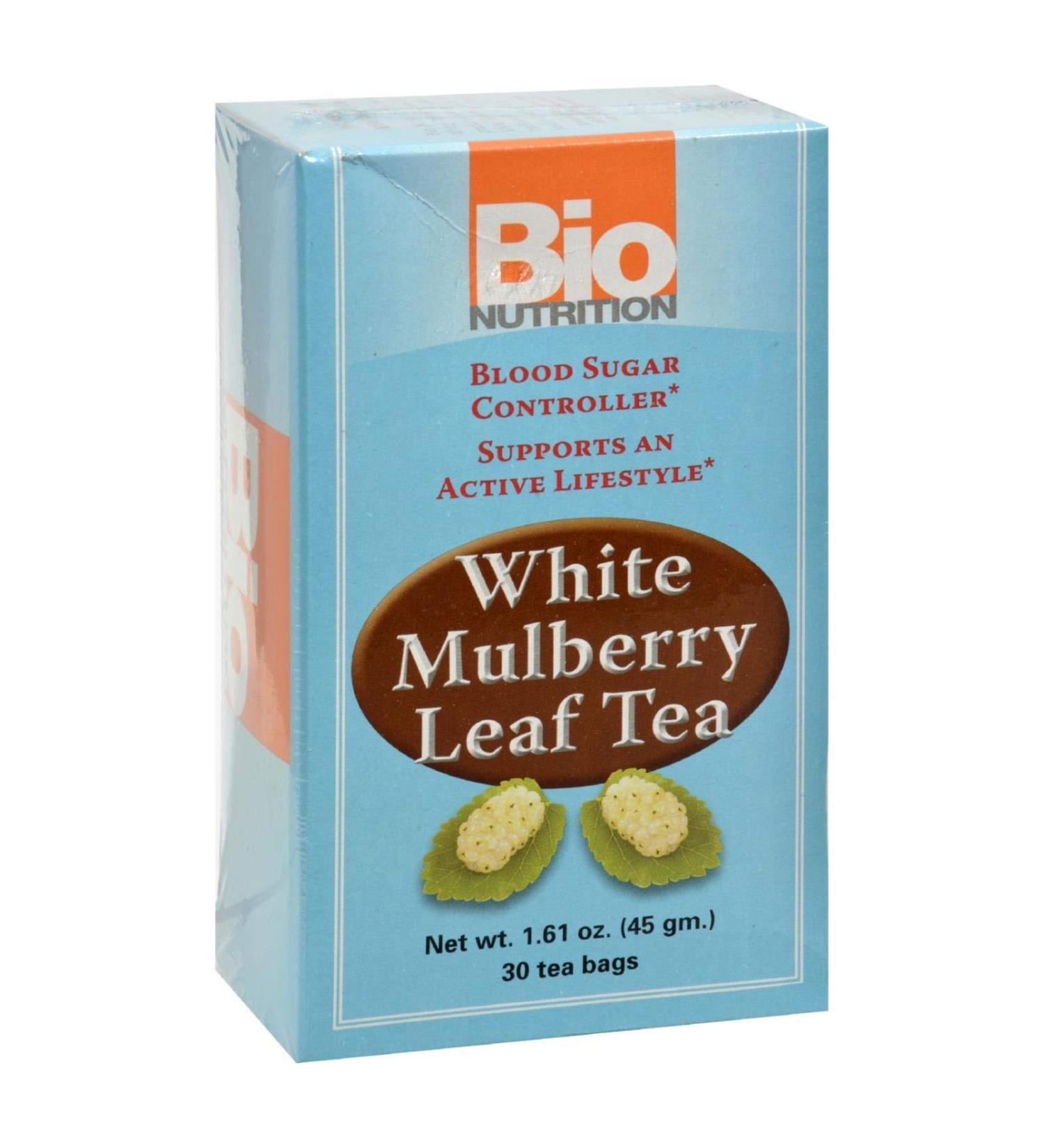 Bio Nutrition White Mulberry Leaf Tea 30 Count