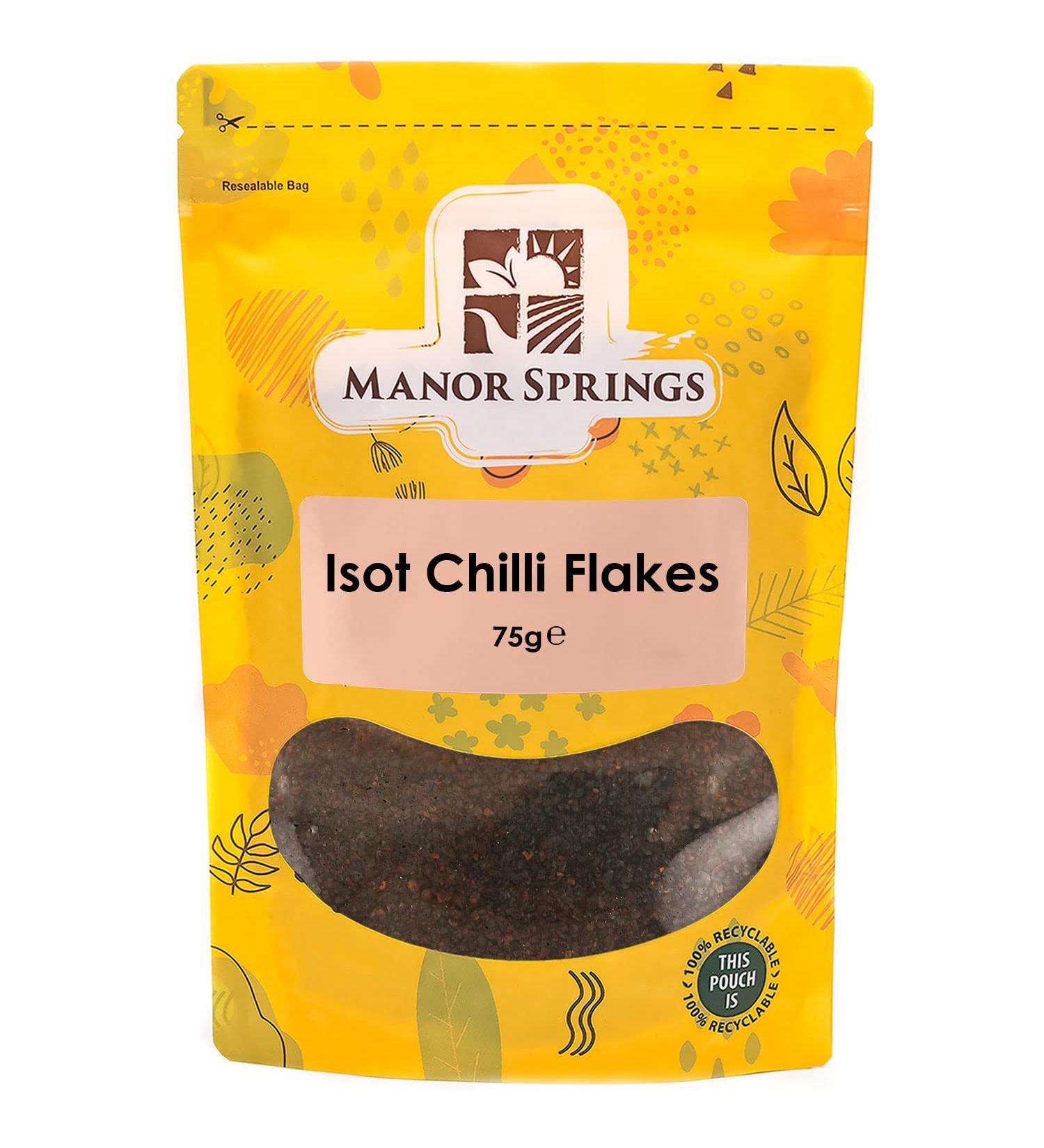 Isot Chilli Flakes (Urfa Biber) 75g - Premium Turkish Biber | Manor Springs - Buy Online on GoSupps.com