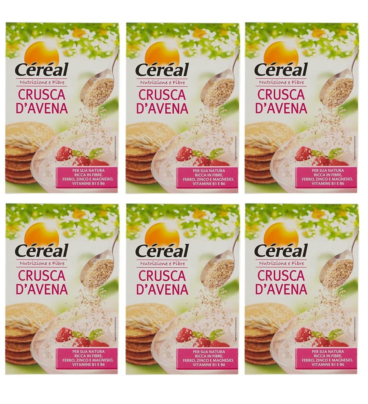  Italian Gourmet E.R. Crusca di Avena Cereal Pack of 6 brans a source of protein rich in fiber to promote intestinal well-being 400g + 400g of Italian Gourmet Polpa di Pomodoro flavor 400g - Buy Online on GoSupps.com