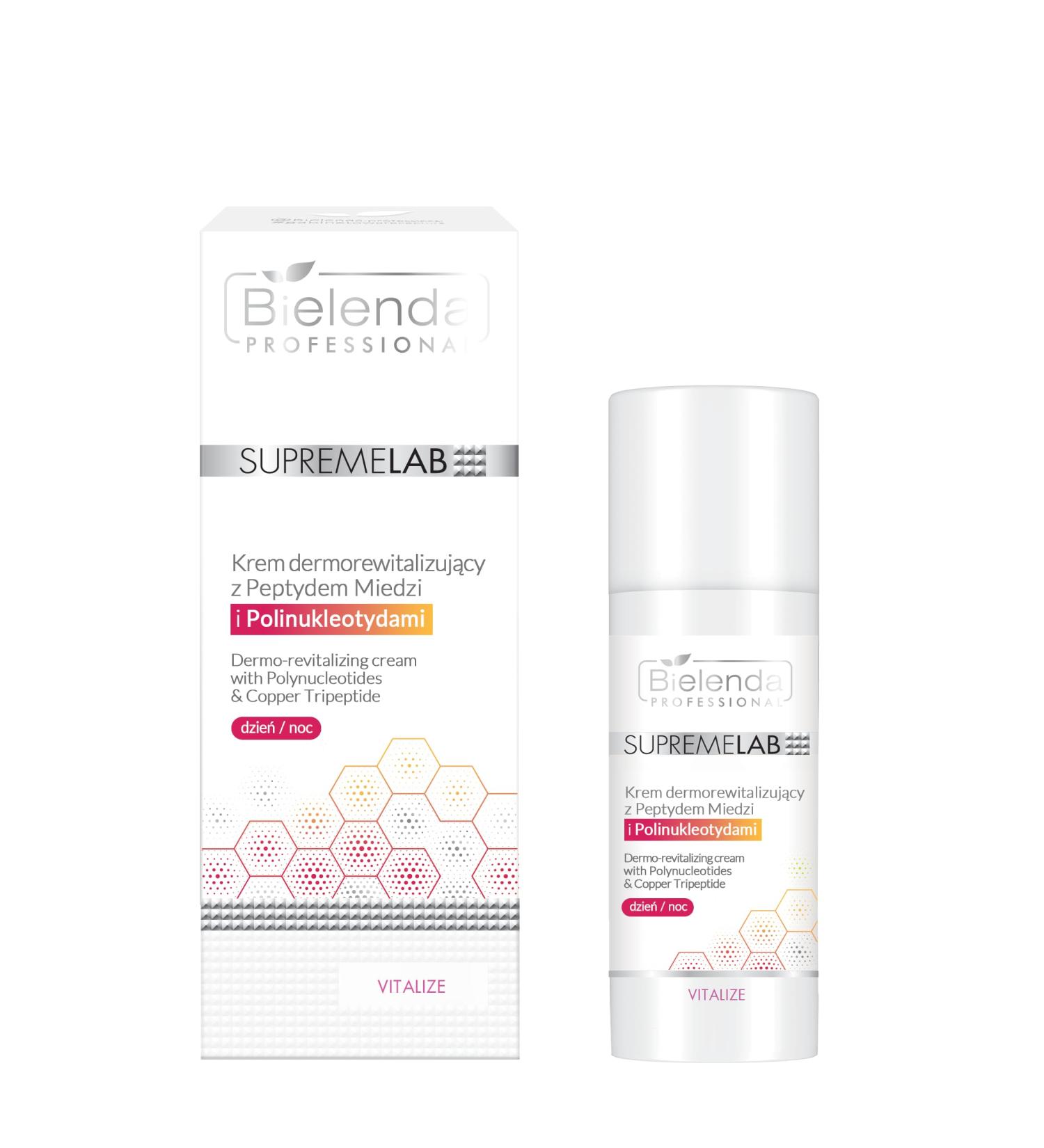 Bielenda Supremelab Skin Architect Dermorevitalizing cream with copper peptide and polynucleotides 50 ml - Buy Online on GoSupps.com