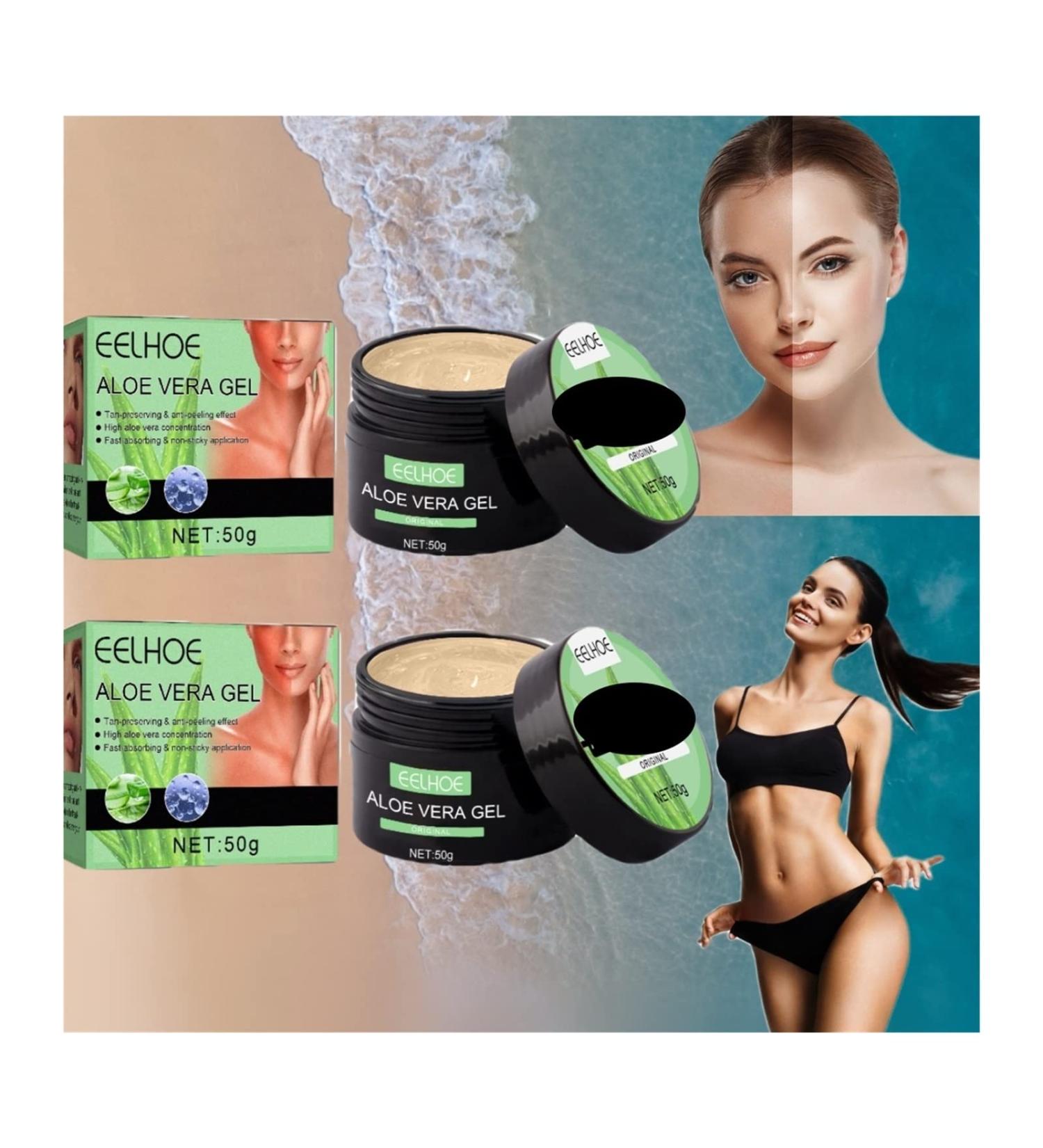 Eelhoe Tanning Set: 2PCS Soft Brown Intensive Luxe Gel & Carroten Cream - Green Color - Buy Online on GoSupps.com