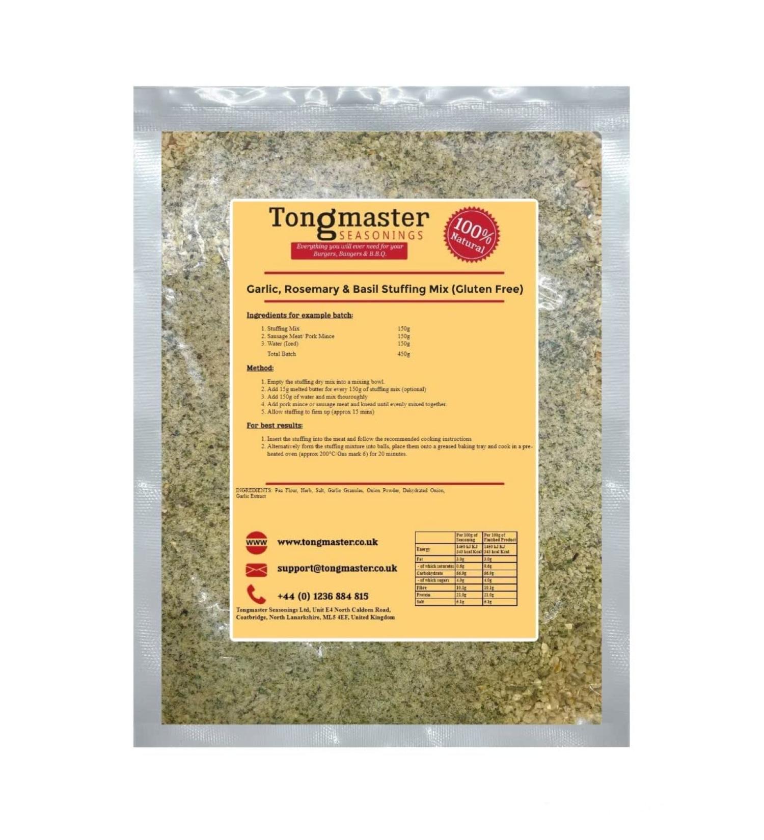 Garlic Rosemary & Basil Stuffing Mix - 1kg (Gluten Free)