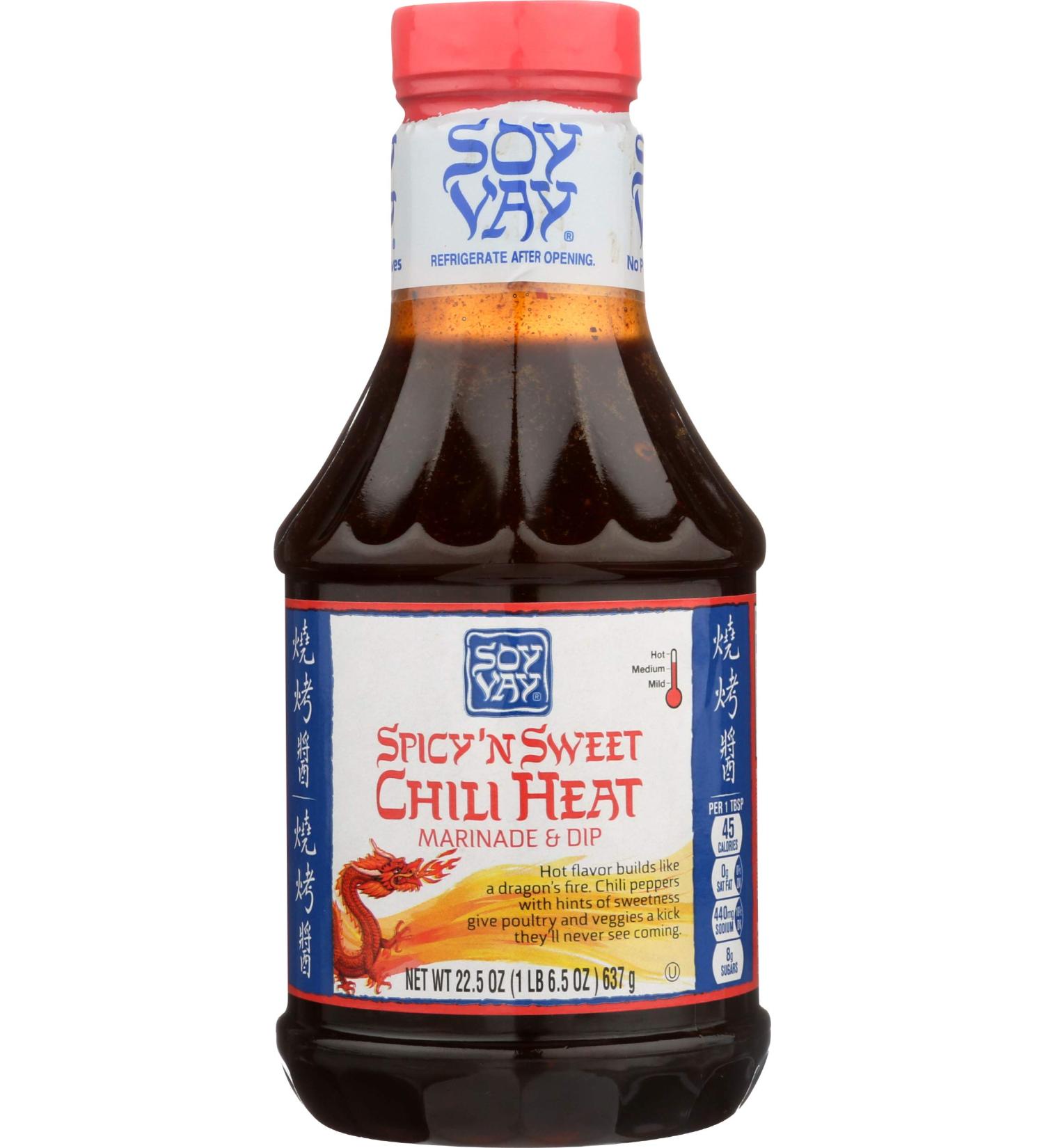 Soy Vay Spicy & Sweet Marinade - 22.5 oz | Flavorful Grilling & Cooking - Buy Online on GoSupps.com