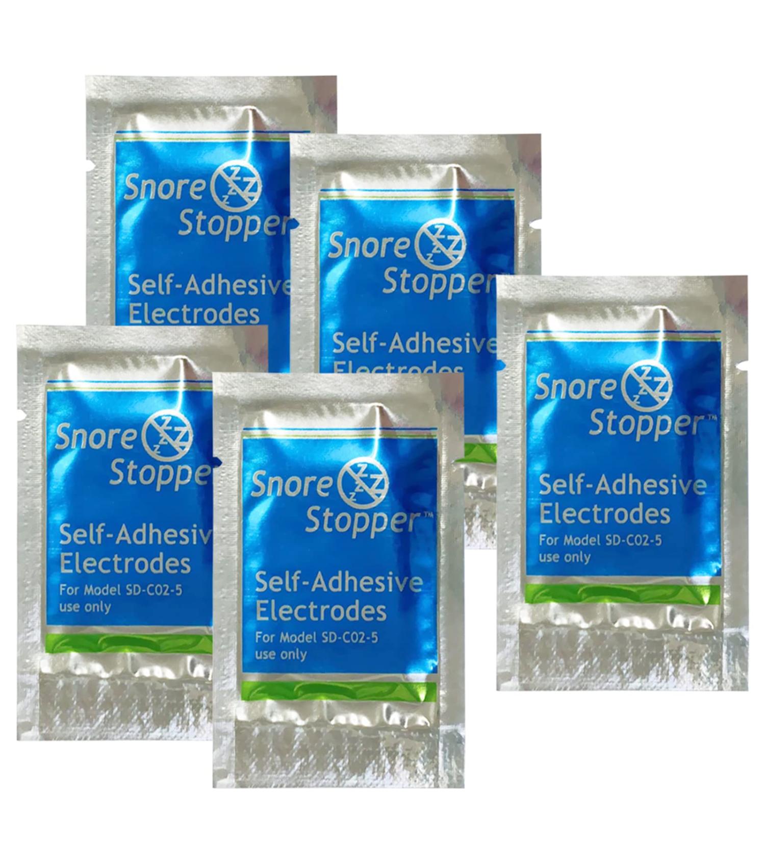 caigou 5pcs Self-adhensive Electrodes Replacement Pad for Intelligent Snore Stopper Infrared Ray Detects Wristband - Buy Online on GoSupps.com