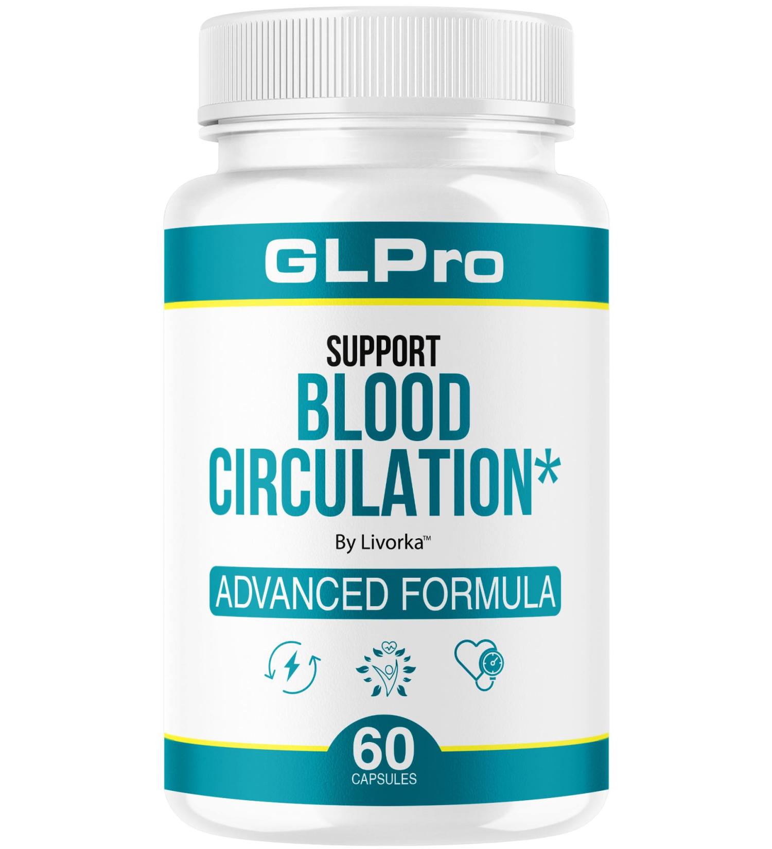 LIVORKA GLPro GL Pro Capsules Support Formula GLPro Blood Support Balance Formula Premium Natural Pills - Maximum Strength Multivitamin for Overall Health & Wellness 60 Capsules for 1 Month - Buy Online on GoSupps.com