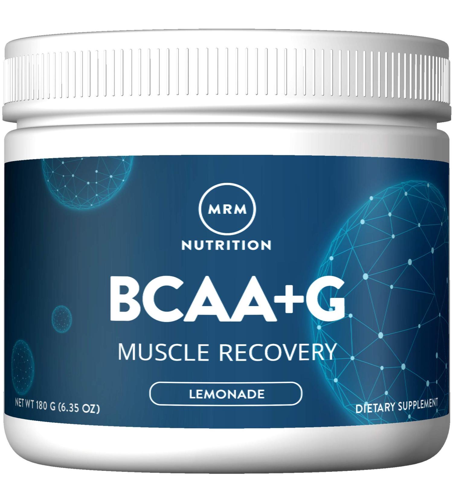 MRM BCAA + G Ultimate Recovery Formula - Lemonade 180g | 180 Gram (Pack of 1) - Buy Online on GoSupps.com