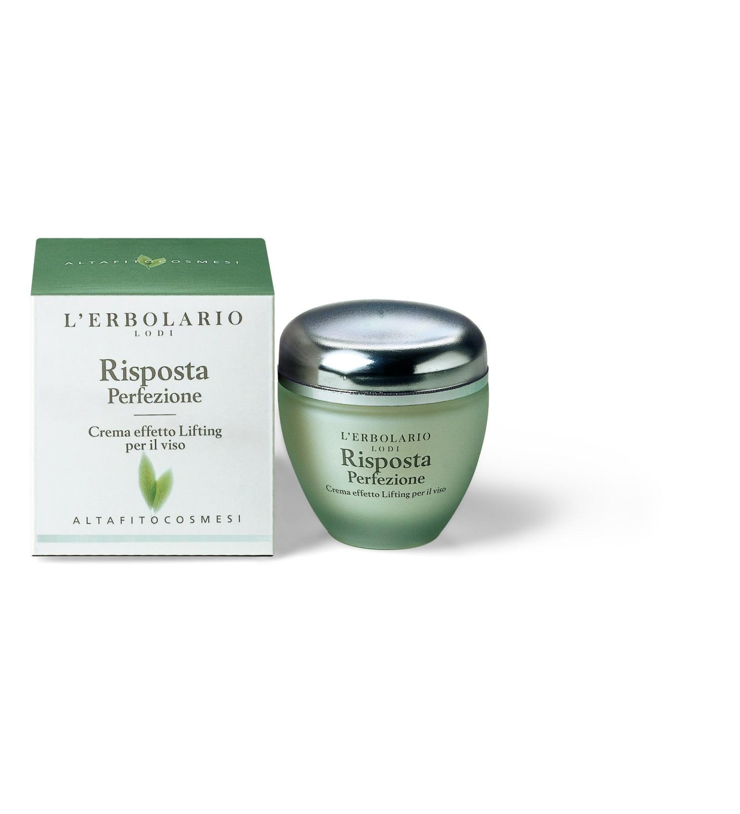 LErbolario Risposta Perfection Lifting Effect Face Cream for Women - 1.6 oz | Anti-Aging & Firming Skincare - Buy Online on GoSupps.com