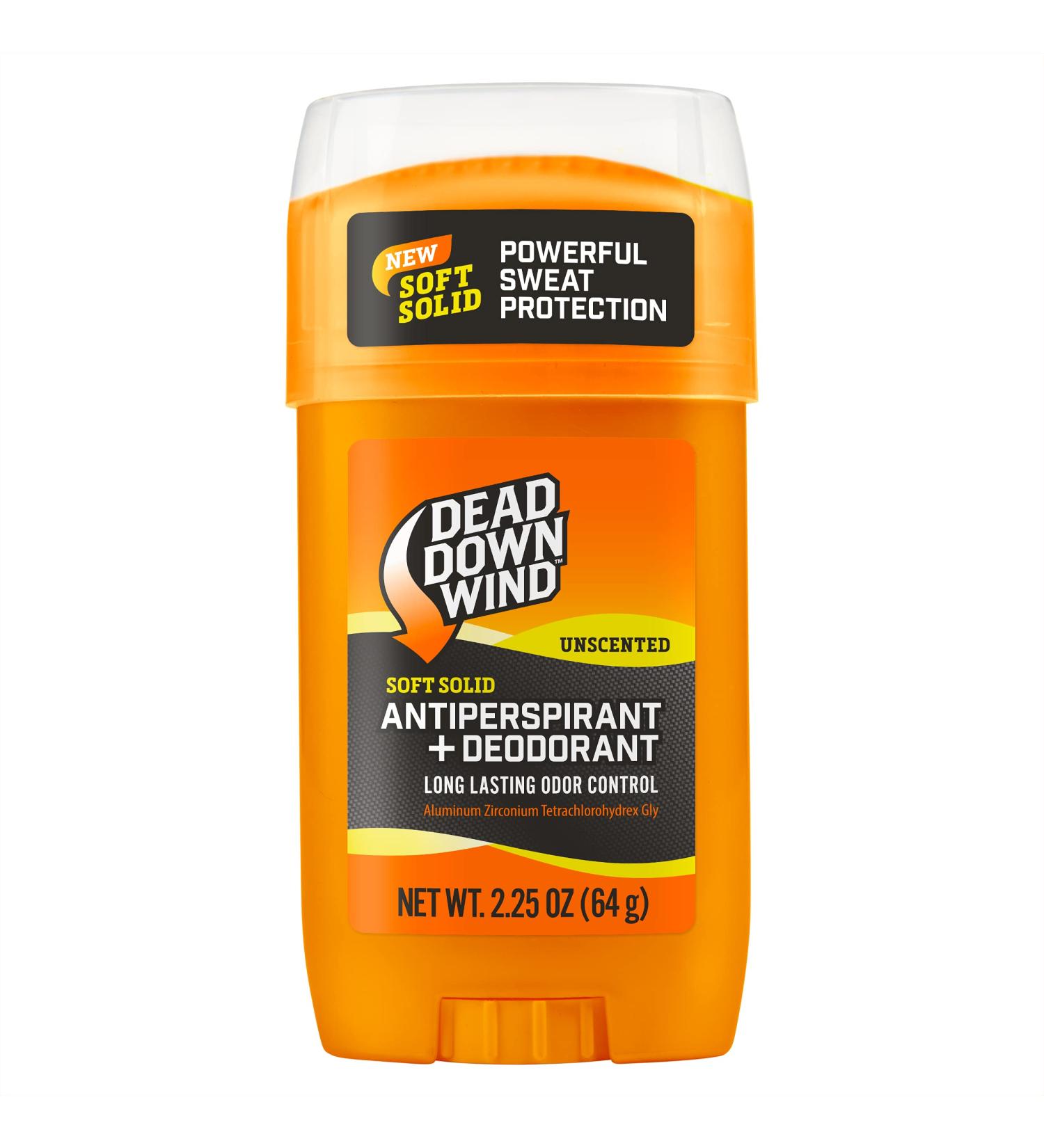Dead Down Wind 1233 Antiperspirant & Deodorant Soft Solid - Stay Scent-Free in the Field - Buy Online on GoSupps.com