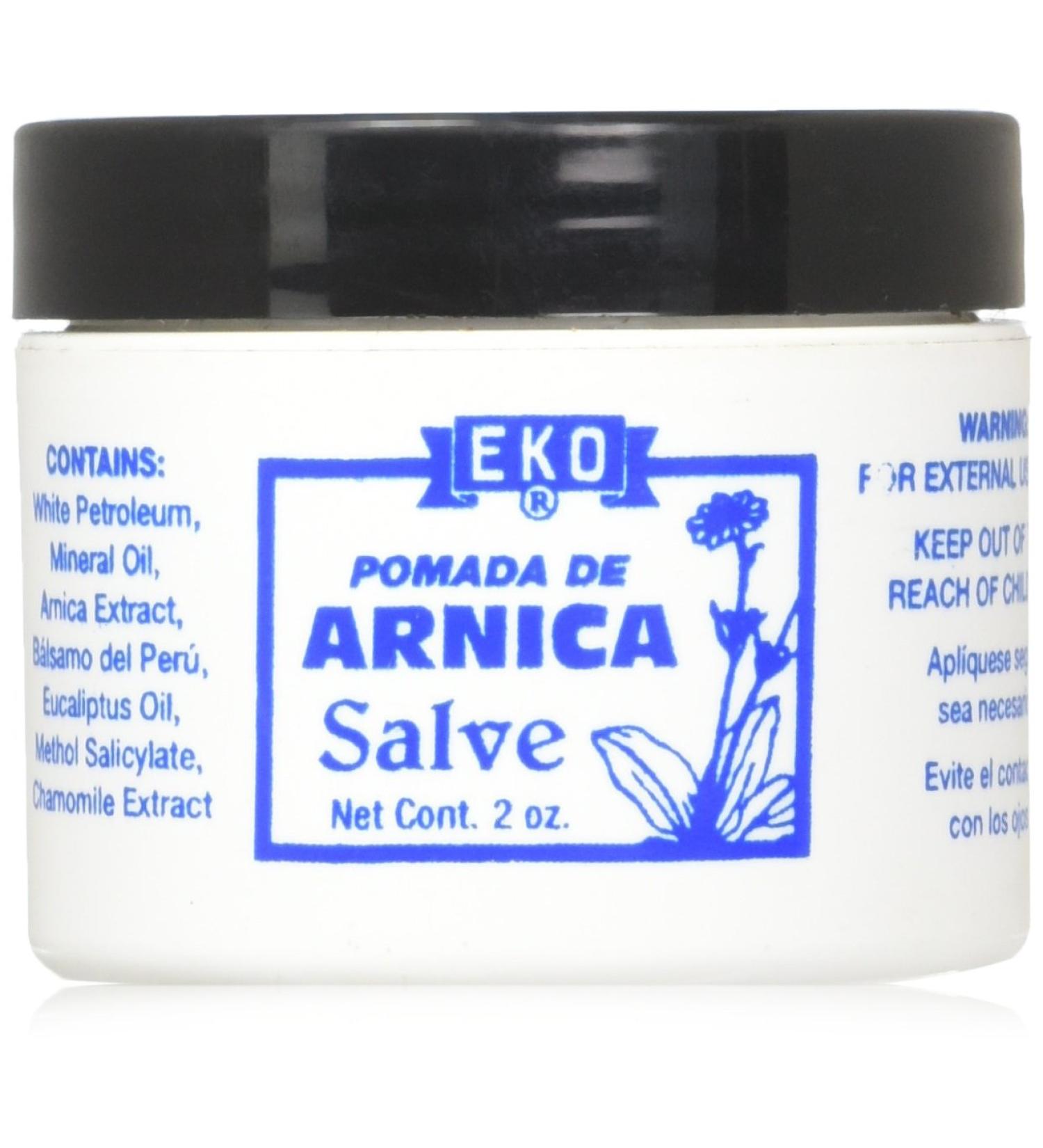 Arnica Spanish Label Pomade 2oz - Natural Pain Relief Solution - Buy Online on GoSupps.com