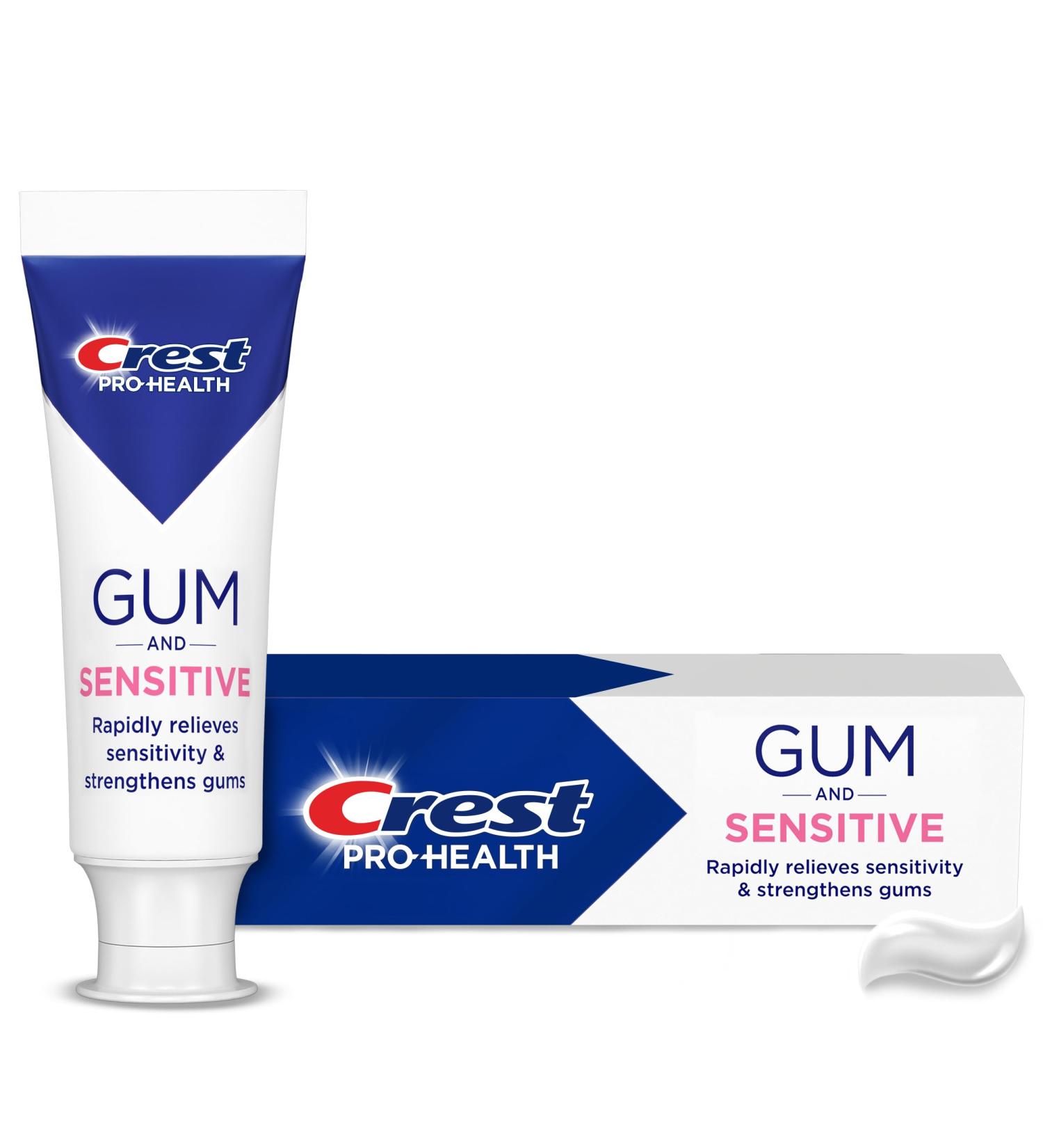 Crest Pro-Health Sensitive and Gum All Day Protection Toothpaste 4.8 oz- Anti cavity Antibacterial Fluoride Clinically Proven Sensitivity 4.8 Ounce (Pack of 1) - Buy Online on GoSupps.com