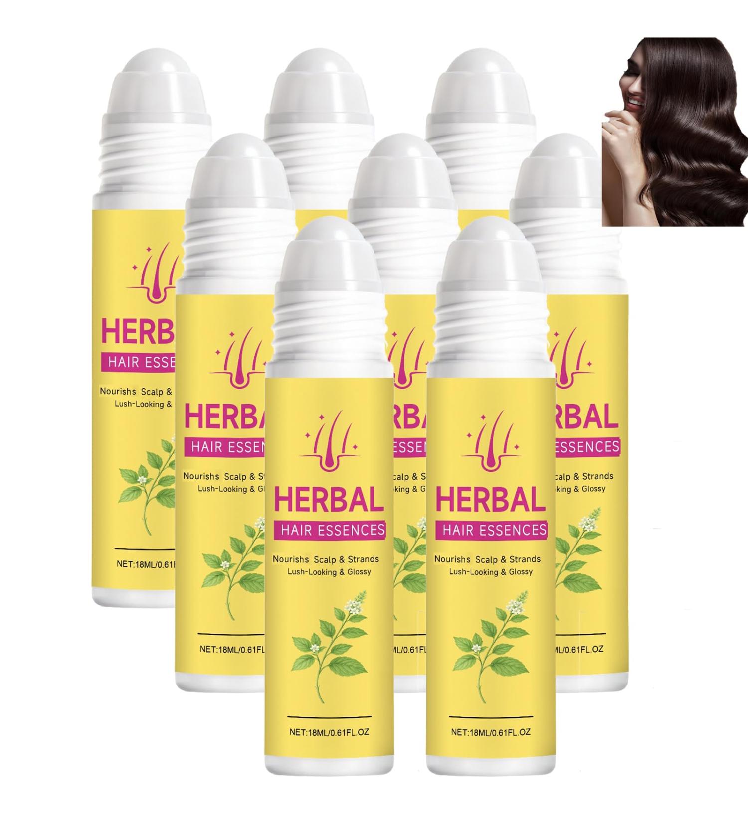 S rum capillaire base de plantes pour la croissance des cheveux S rum roll-on non gras pour le cuir chevelu Essences capillaires base plantes serum capillary roll-on portable id al voyages (8pcs) - Buy Online on GoSupps.com