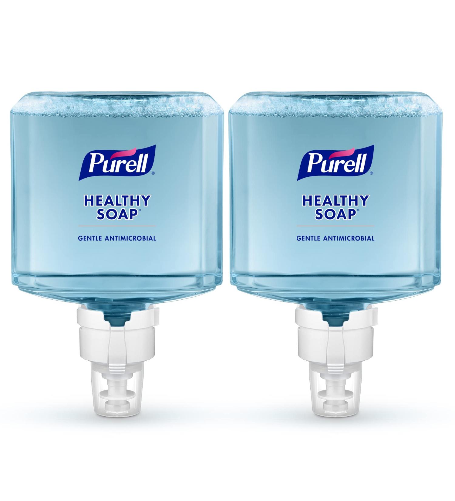 PURELL HEALTHY SOAP 0.5% BAK Antimicrobial Foam 1200 mL Refill (Pack of 2) for ES8 Dispenser by GOJO - 7779-02 - Buy Online on GoSupps.com
