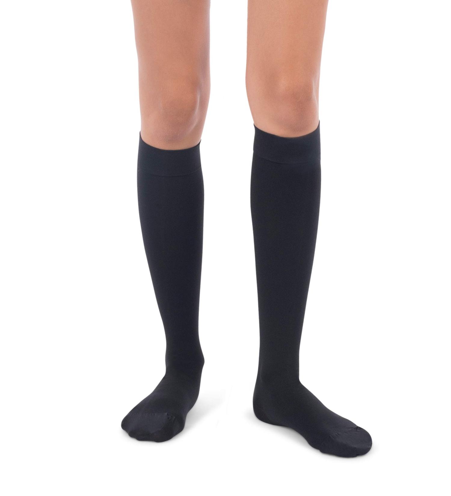 Jomi Compression Knee High Stockings 20-30mmHg Small Black - Buy Online on GoSupps.com
