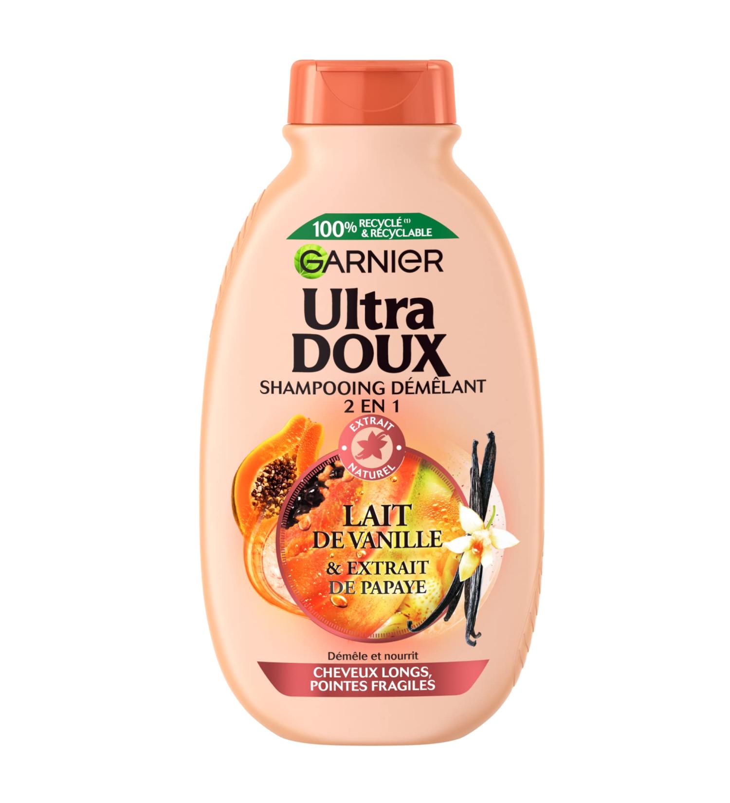 Garnier Ultra Doux Vanilla Detangling Shampoo 300 ml