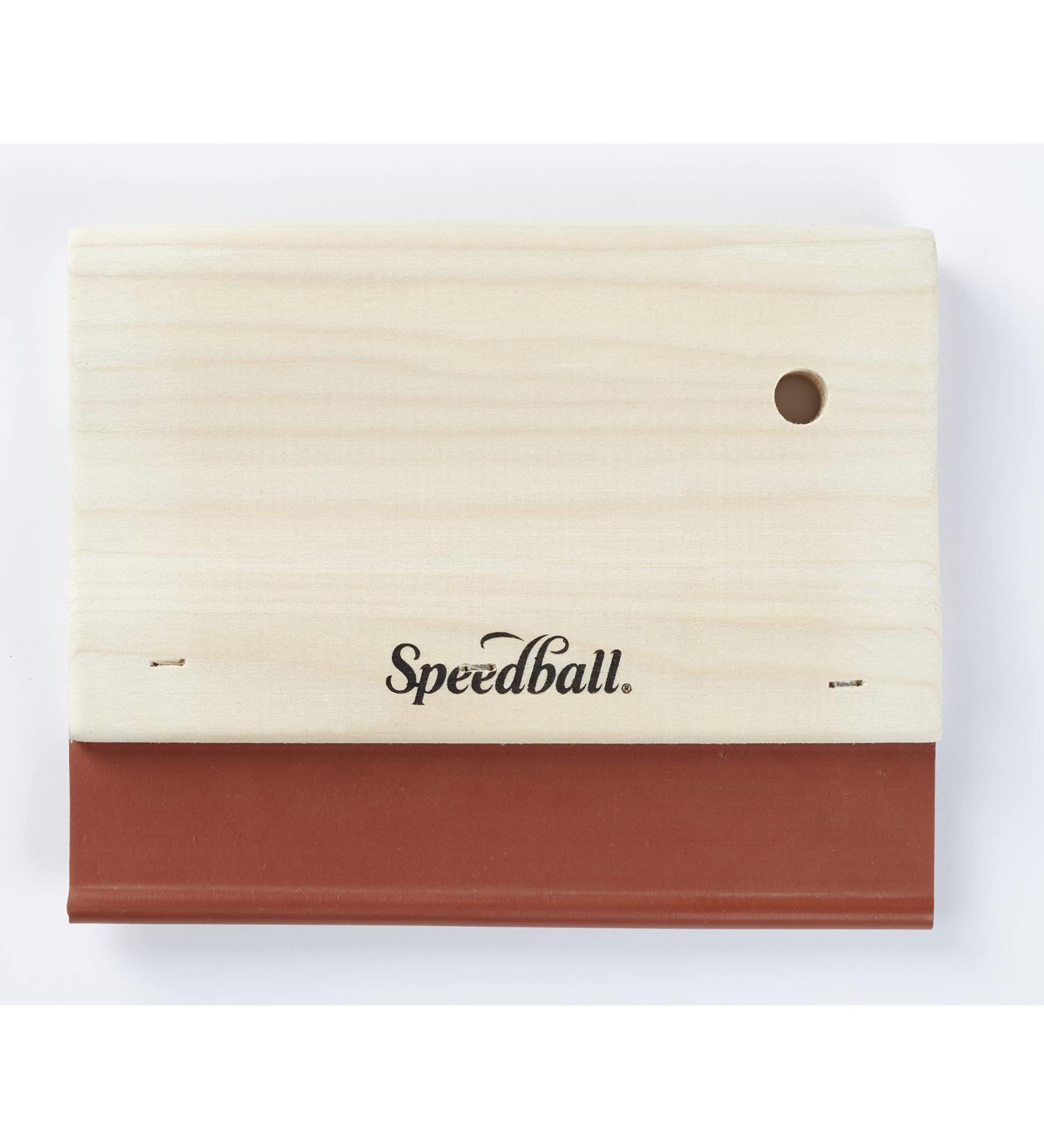 Speedball 6-Inch 65 Durometer Nitrile Squeegee for Fabric Silk Screen Printing - Buy Online on GoSupps.com