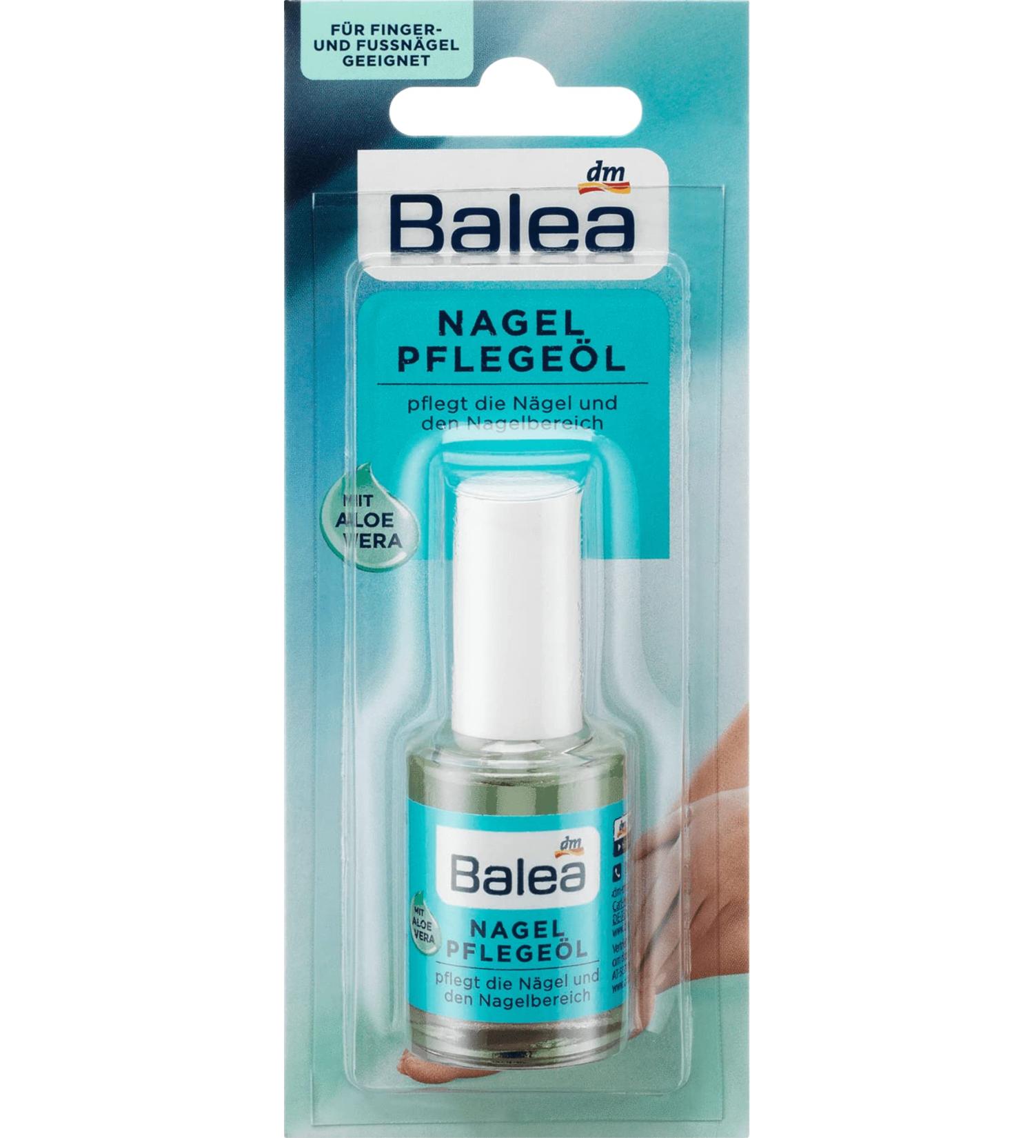 Balea Nail Care Oil 10ml - Nourishing & Strengthening Formula for Healthy Nails - International Shipping Available - Buy Online on GoSupps.com