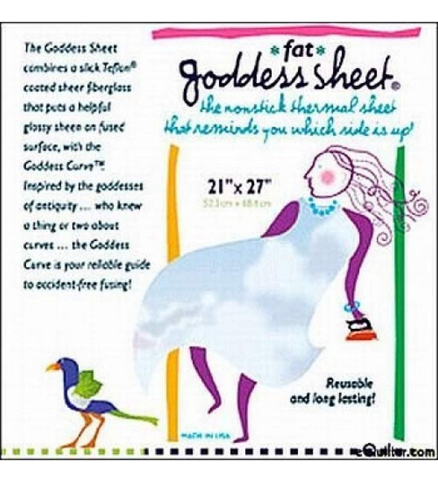 Fat Goddess Pressing 21x27 inch applique sheets
