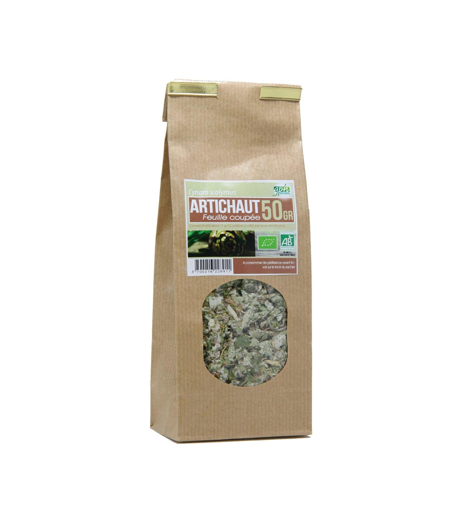 Tisane Artichaut feuille Bio (Cynara Scolymus) - 50 g