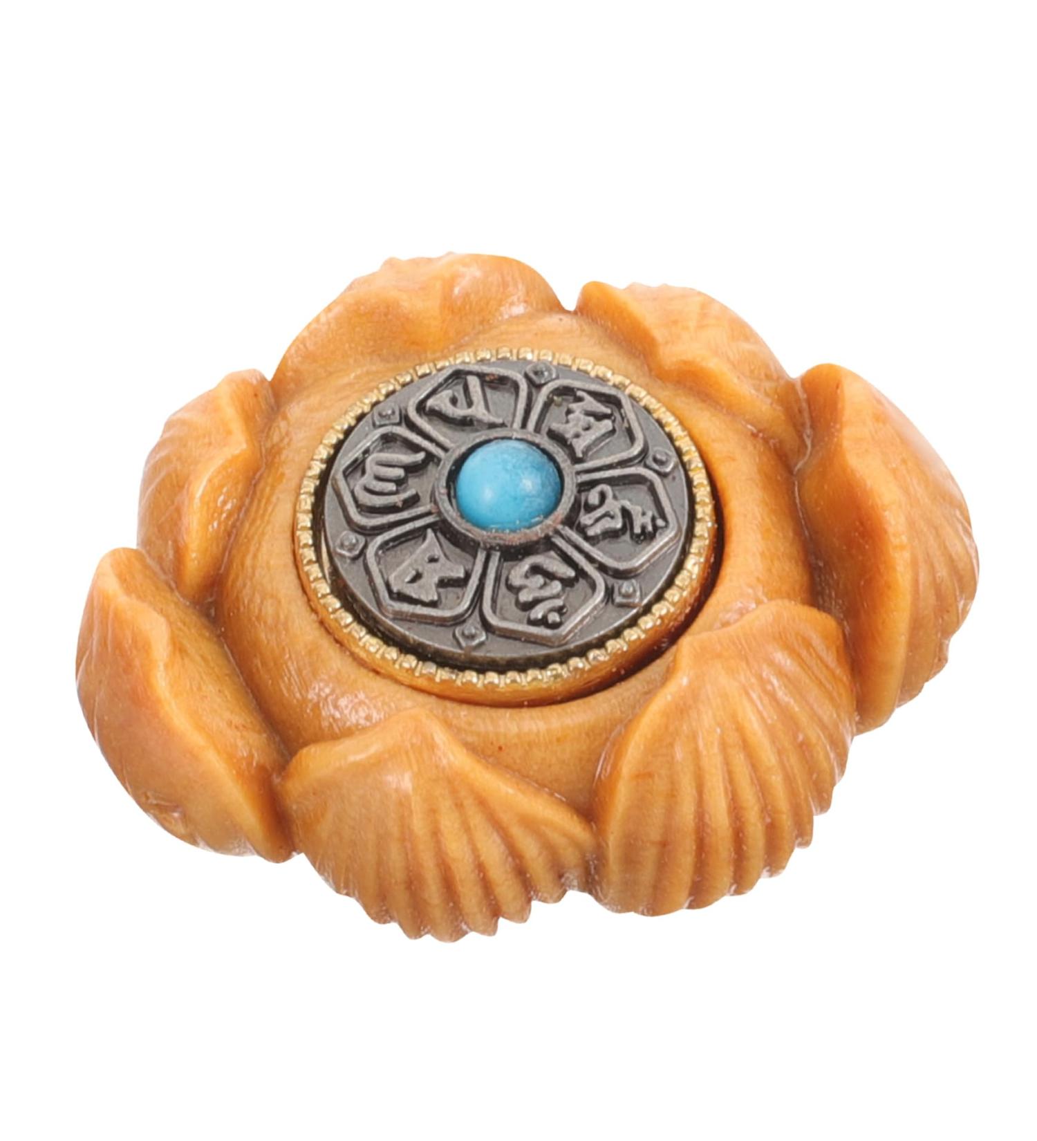 Toddmomy Vintage Buddha Pearl Statue | Handcrafted Mini Retro Zen Figure | Feng Shui Home Decor & Ornaments - Buy Online on GoSupps.com