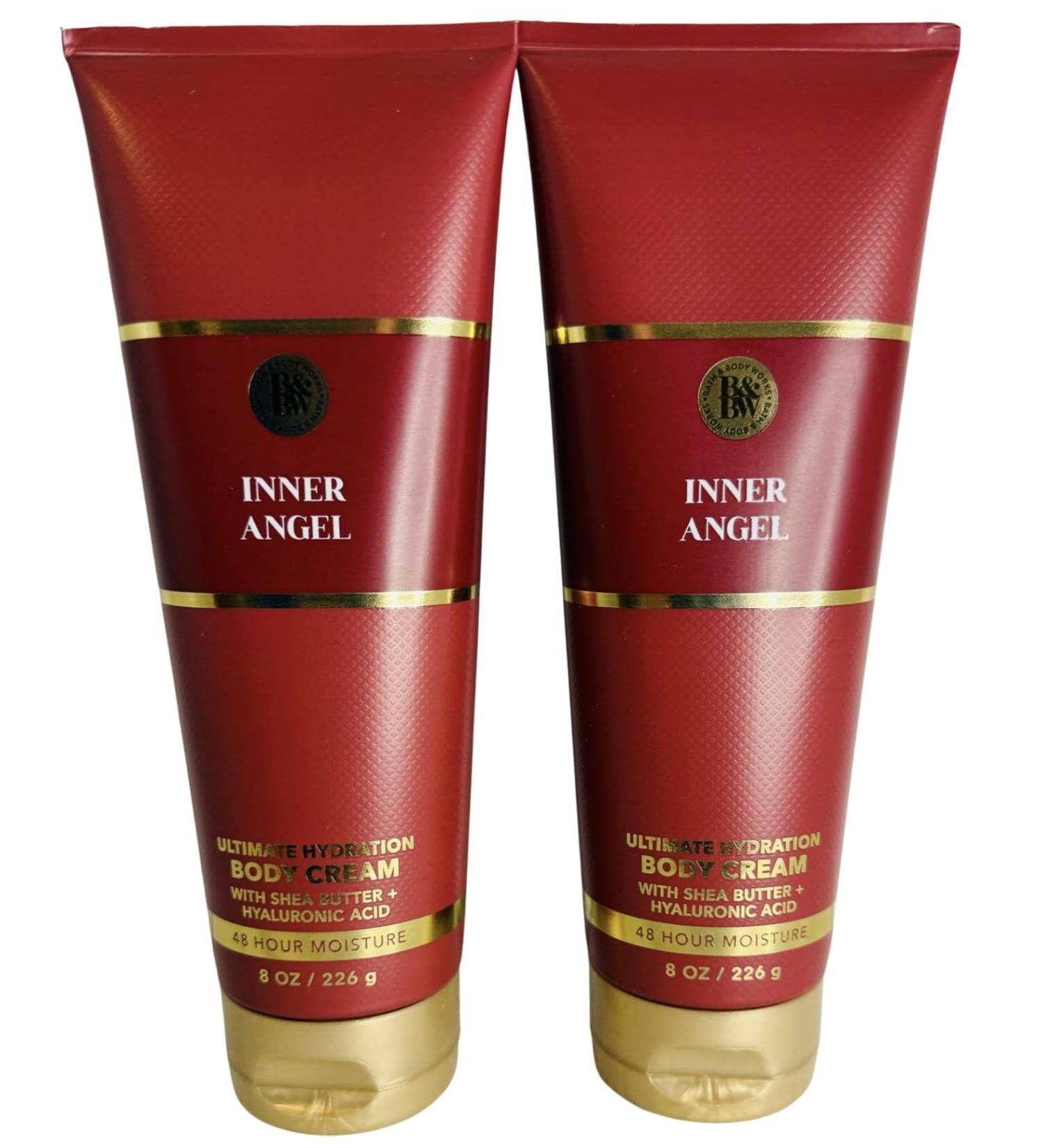 Bath & Body Works Womens Inner Angel Ultimate Hydration Body Cream 8 Ounces Pack of 2